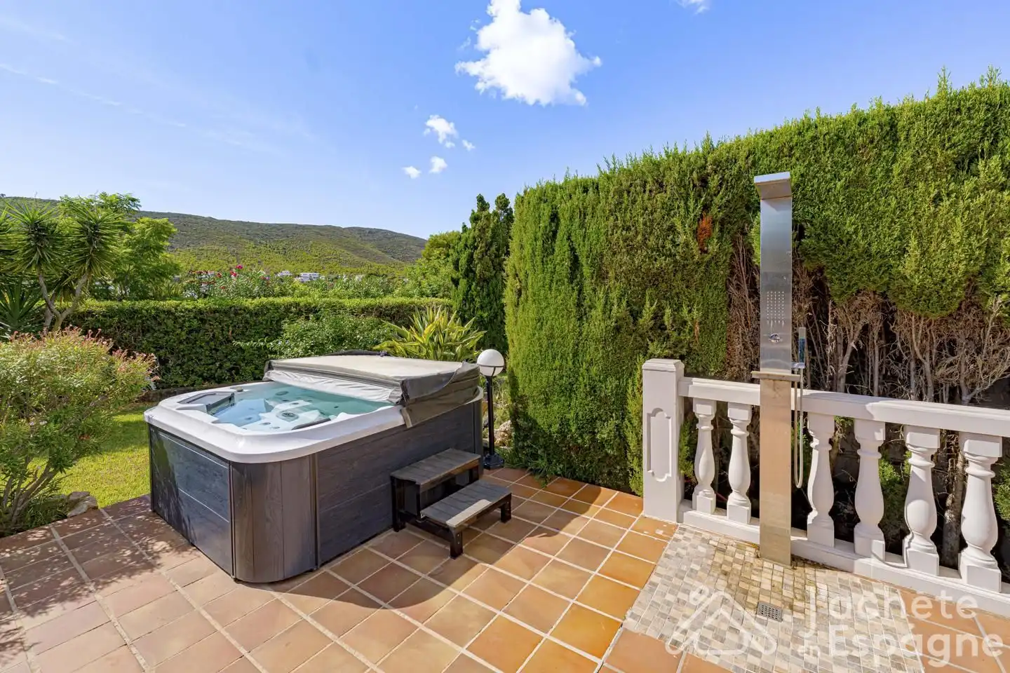 Garden of Houses for sale in Jávea / Xàbia  with Air Conditioner, Heating and Private garden