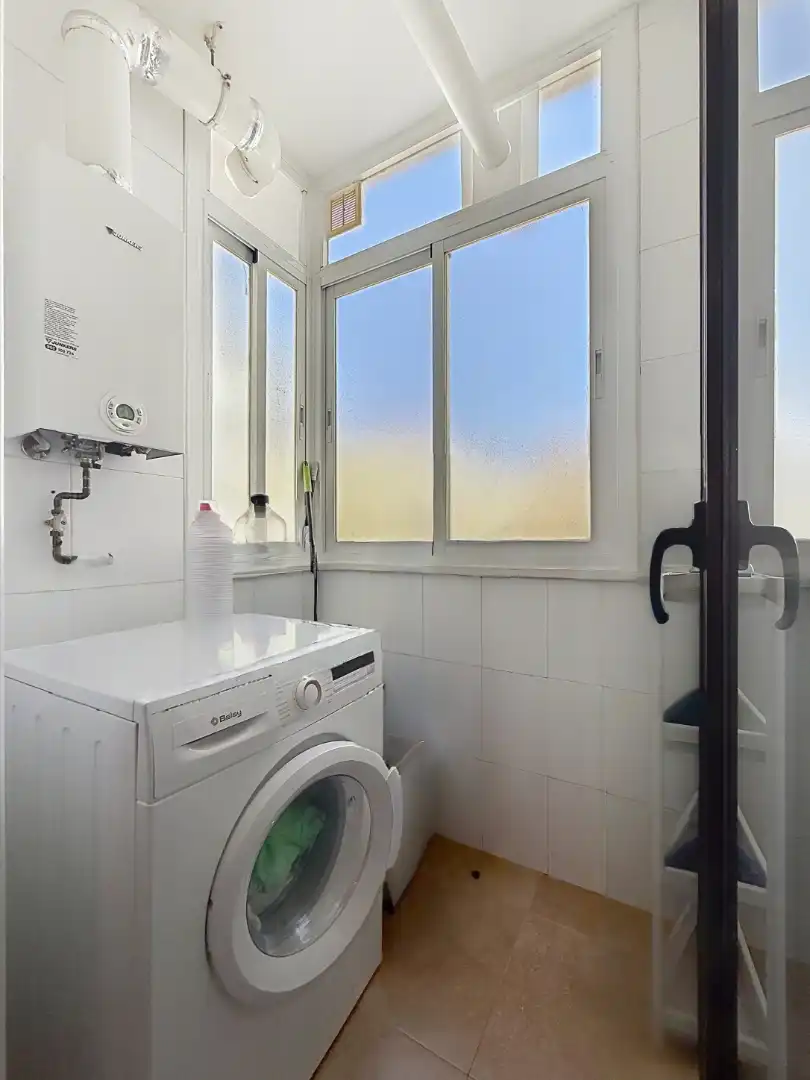 Baño de Ático de alquiler en Málaga con Aire acondicionado, Terraza y Amueblado