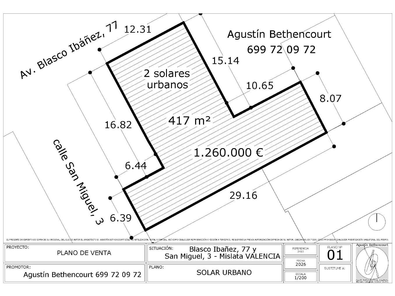Residential for sale in Mislata