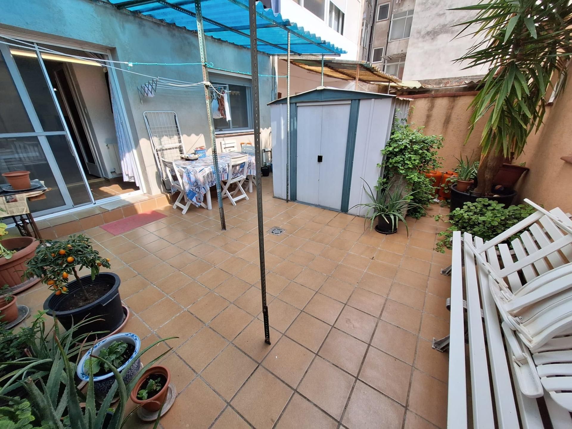 Terrasse von Wohnung zum Verkauf in Castellar del Vallès mit Heizung, Terrasse und Abstellraum