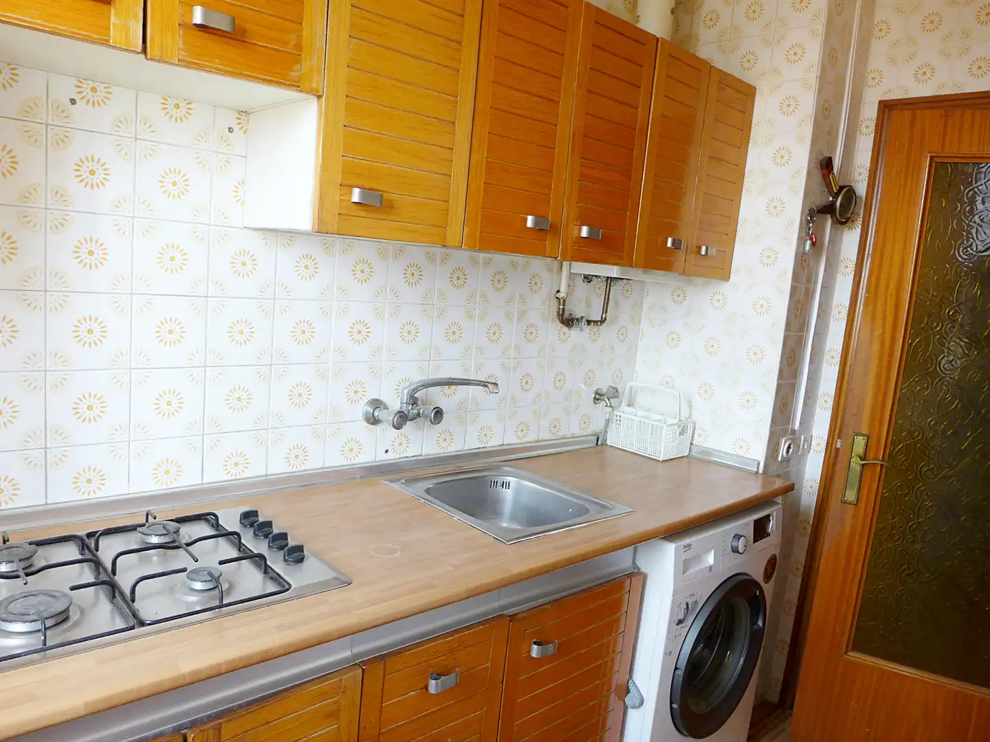 Cocina de Piso en venta en Madrid con Parquet, Terraza y Trastero