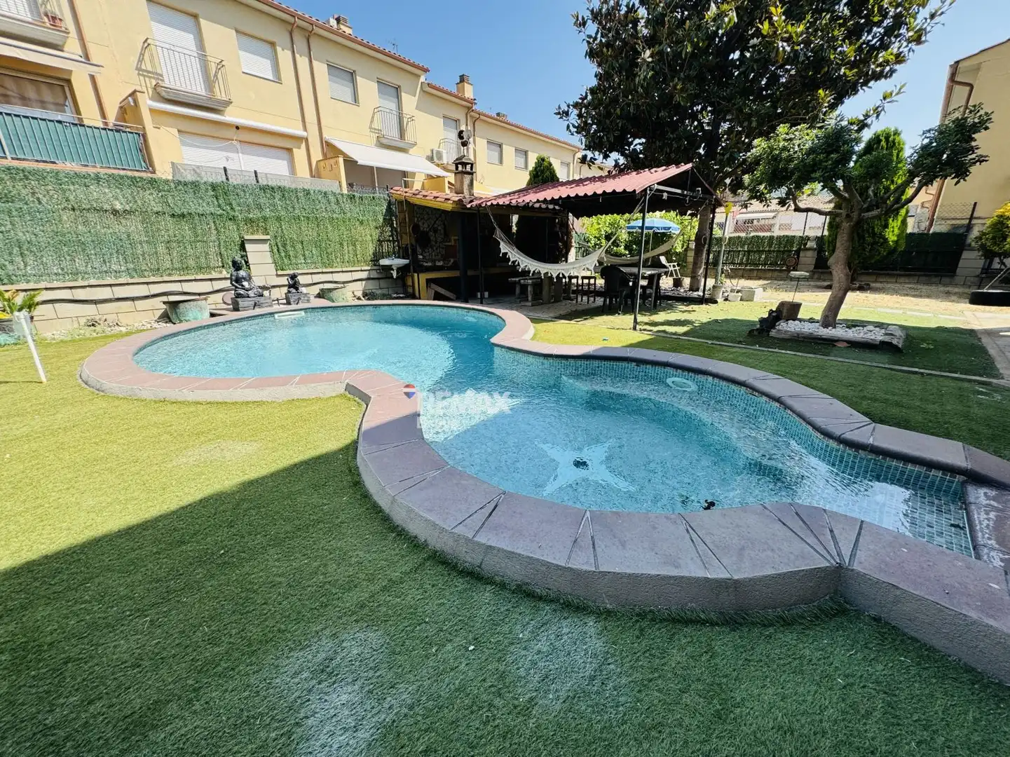 Piscina de Casa o xalet en venda en Amer amb Jardí privat, Terrassa i Traster