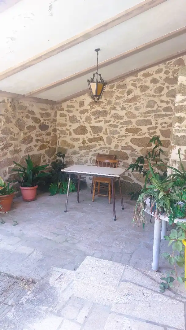 Terraza de Finca rústica en venta en Barro con Jardín privado, Terraza y Amueblado