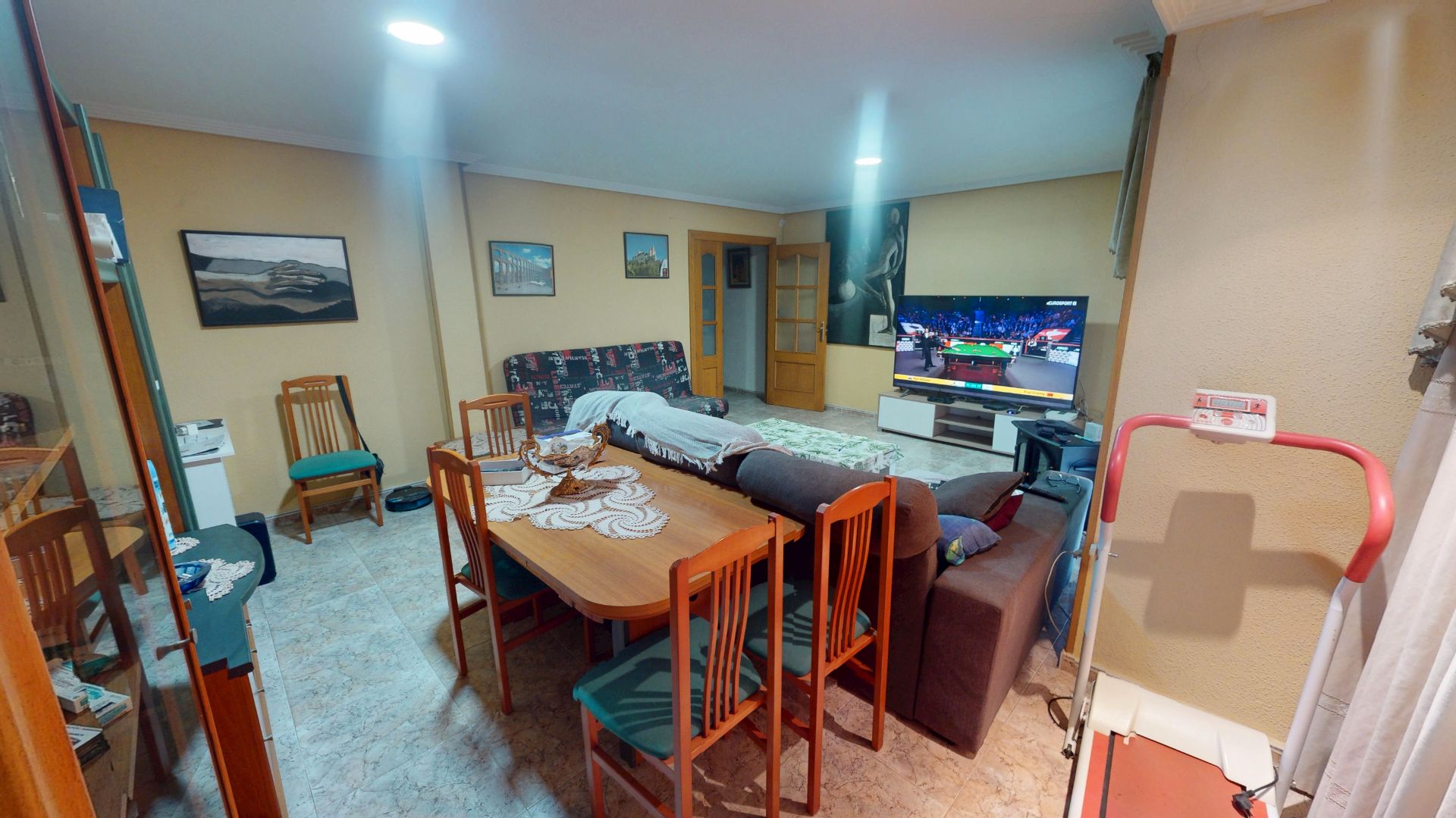 Sala d'estar de Pis en venda en Alicante / Alacant amb Aire condicionat, Moblat i Forn