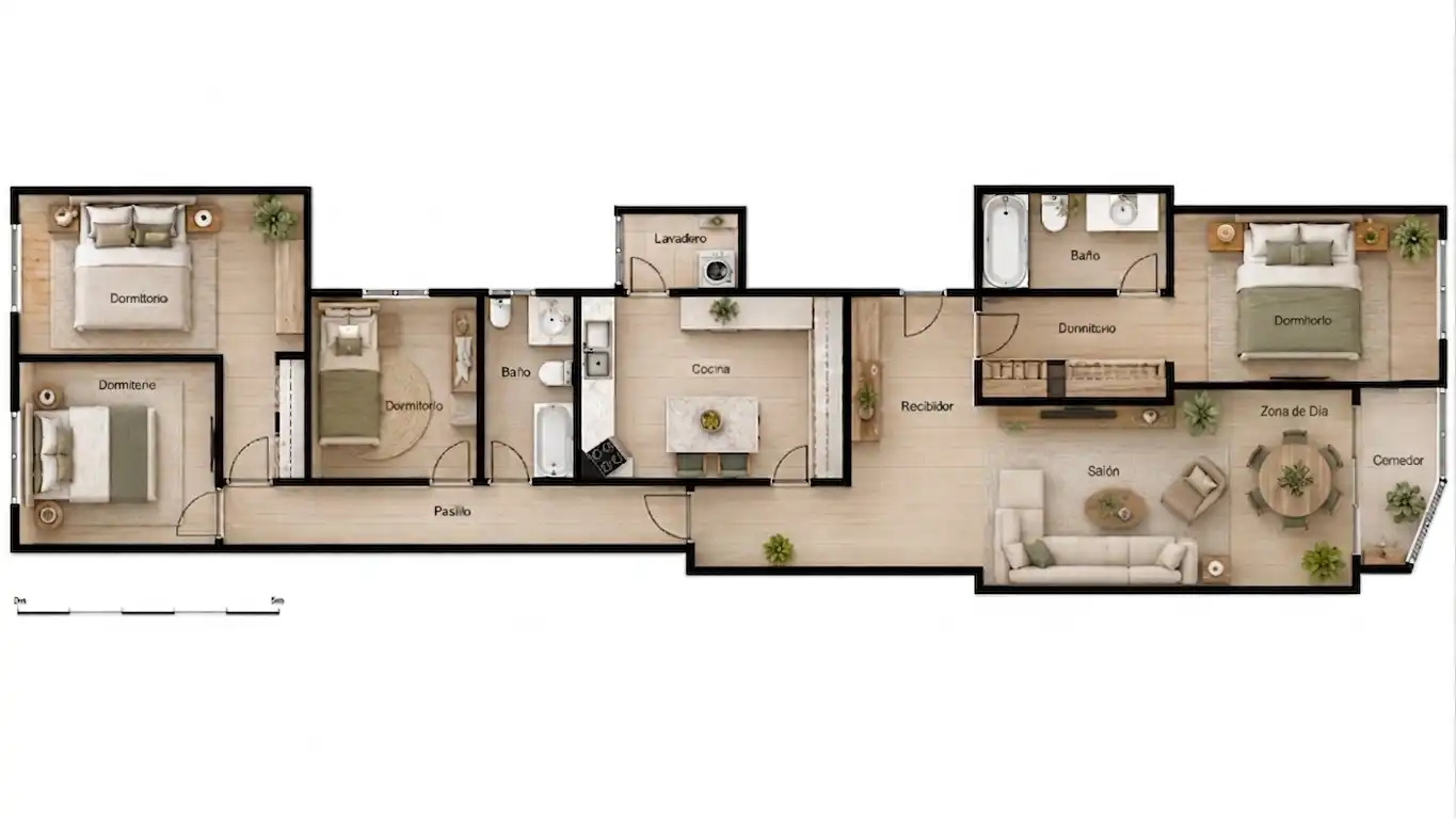 Flat for sale in A Coruña Capital   with Heating