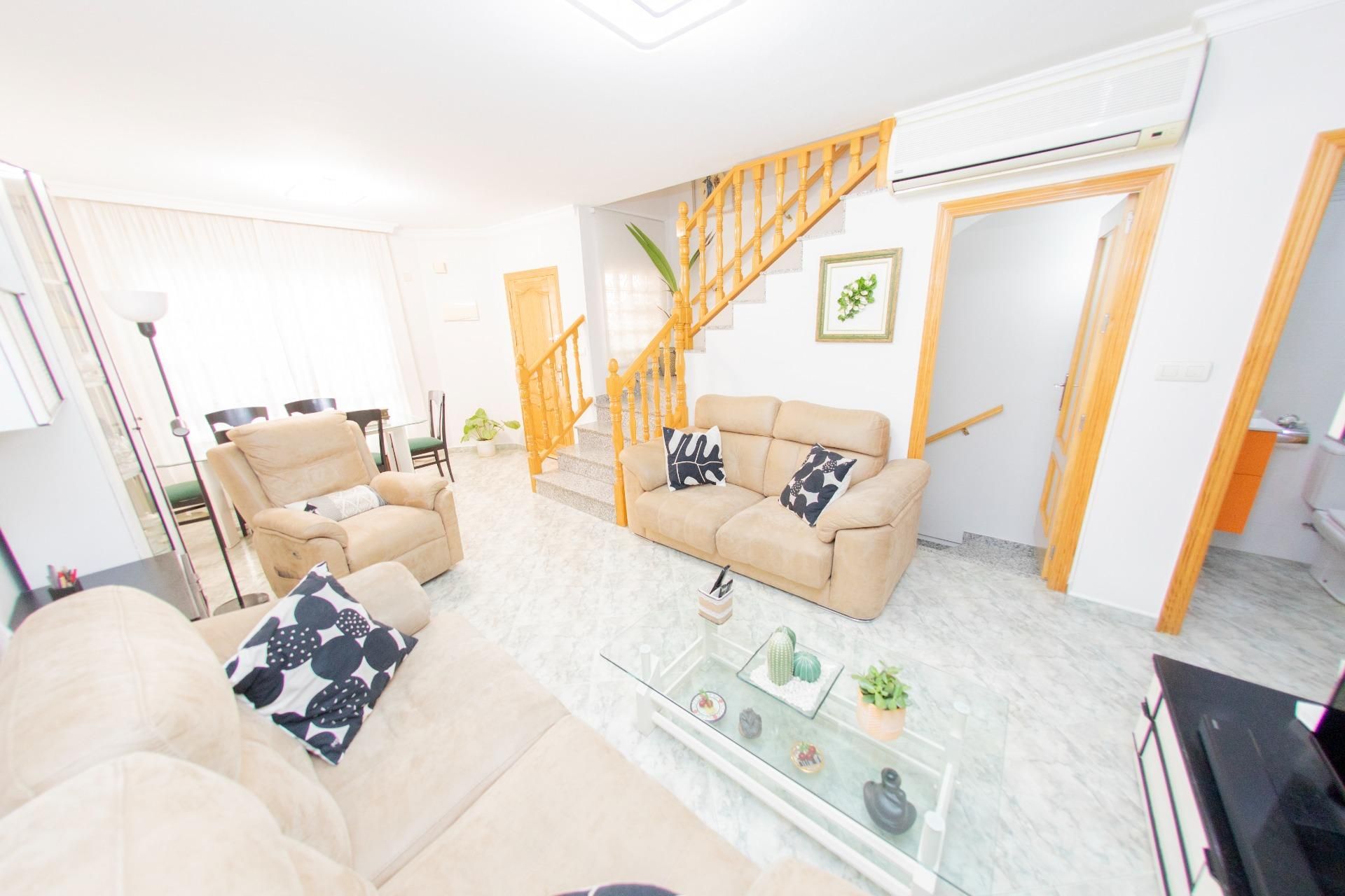 Sala de estar de Dúplex en venta en Lorca con Calefacción, Terraza y Trastero