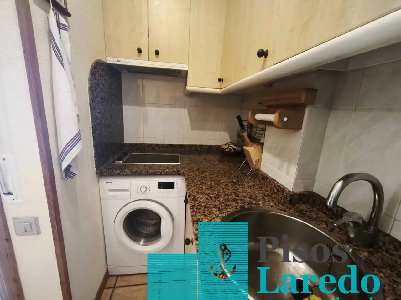 Küche von Maisonette zum Verkauf in Laredo mit Heizung, Parkett und Terrasse
