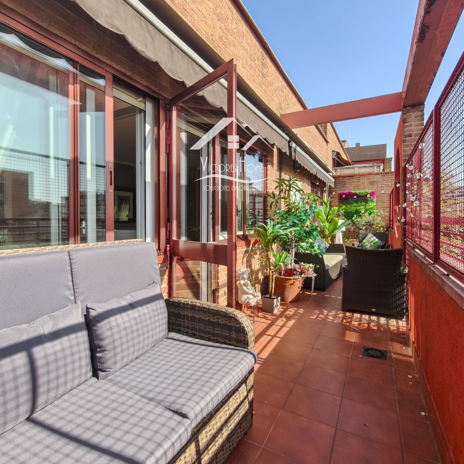 Terrassa de Pis en venda en  Madrid Capital amb Aire condicionat, Calefacció i Parquet