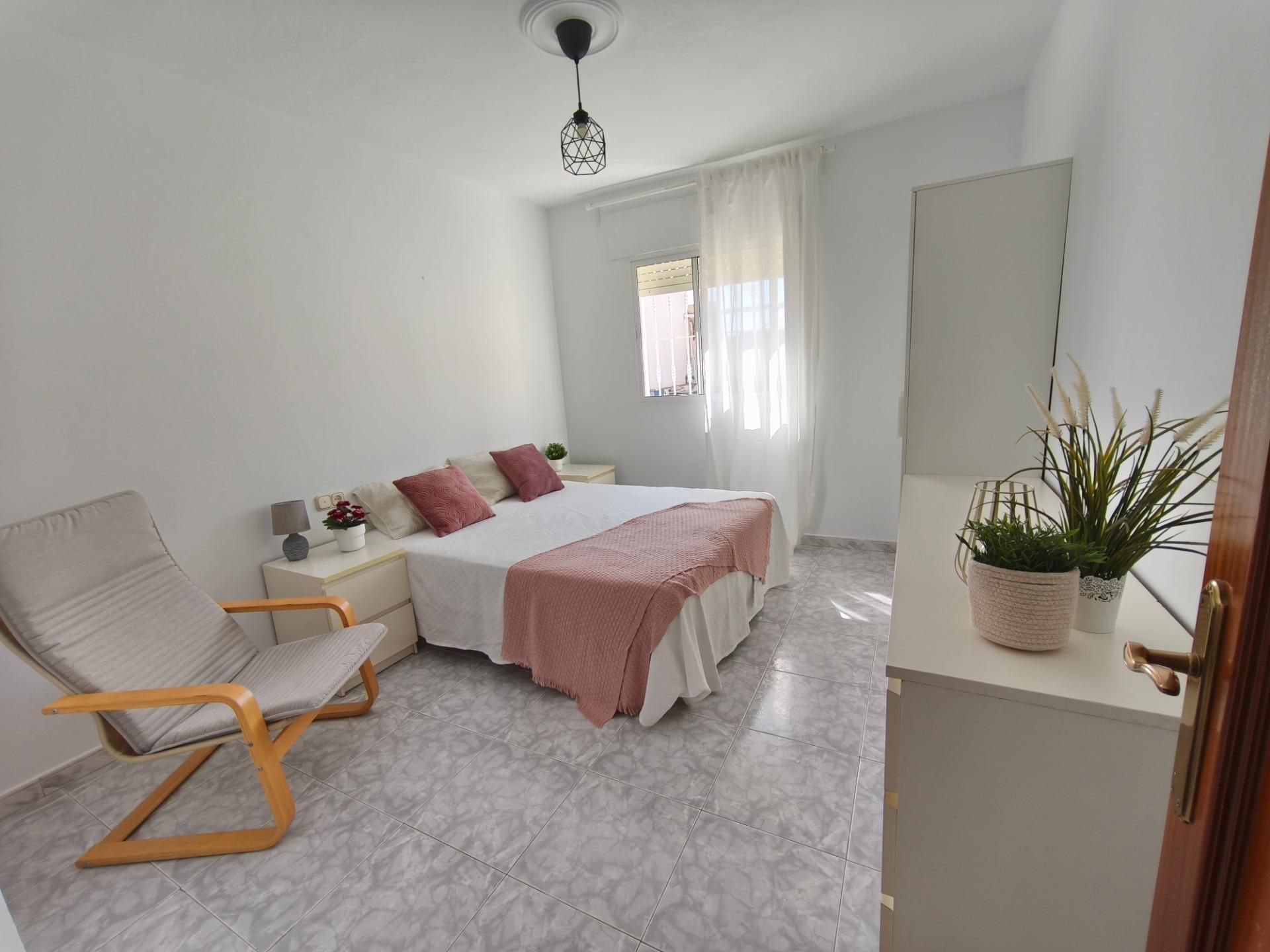 Bedroom of Flat for sale in Málaga Capital  with Terrace