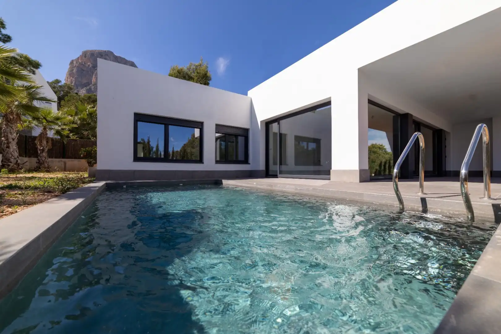Piscina de Casa o chalet en venta en Polop con Aire acondicionado, Terraza y Piscina
