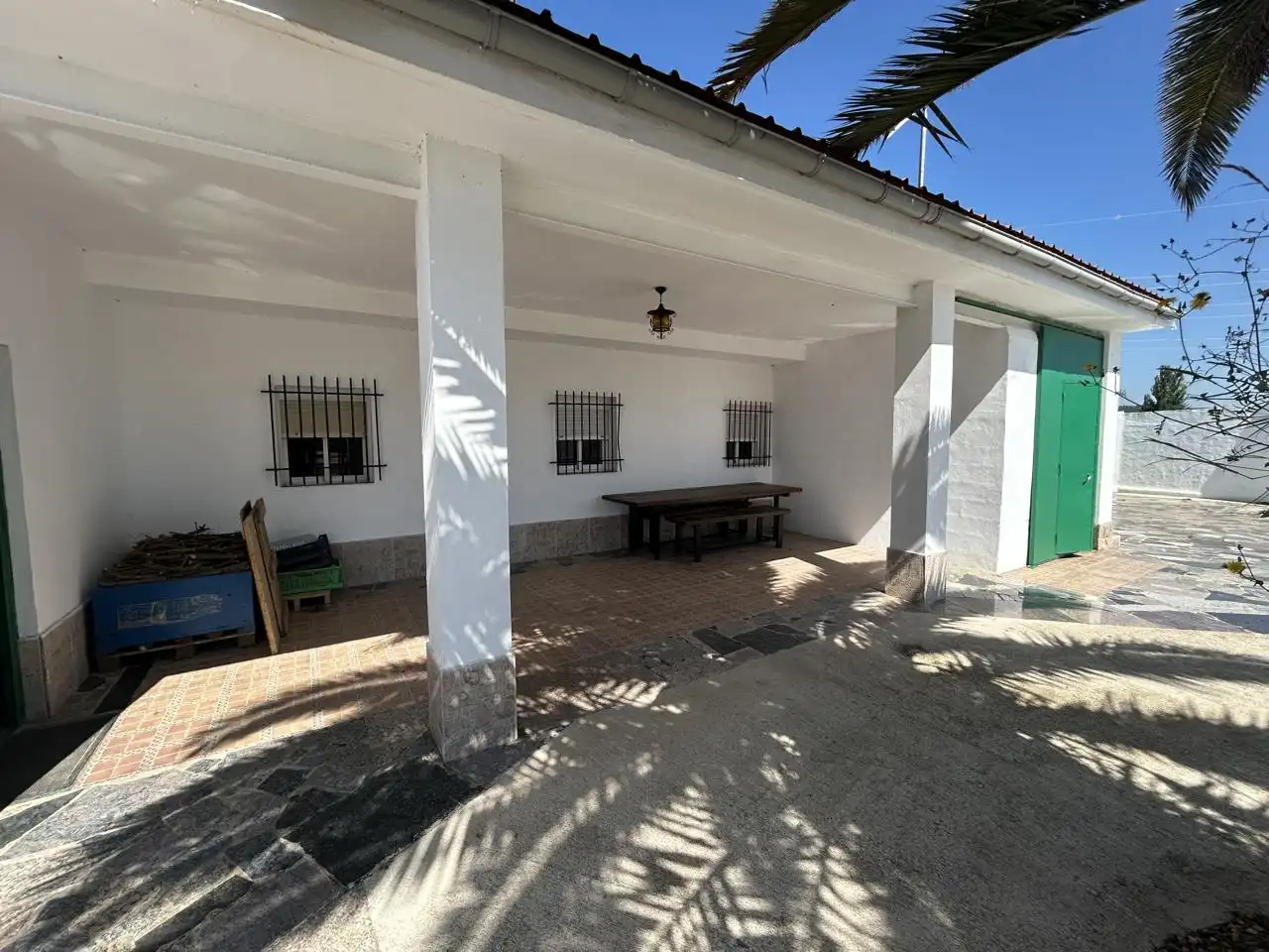 Vista exterior de Finca rústica en venda en Tudela amb Piscina