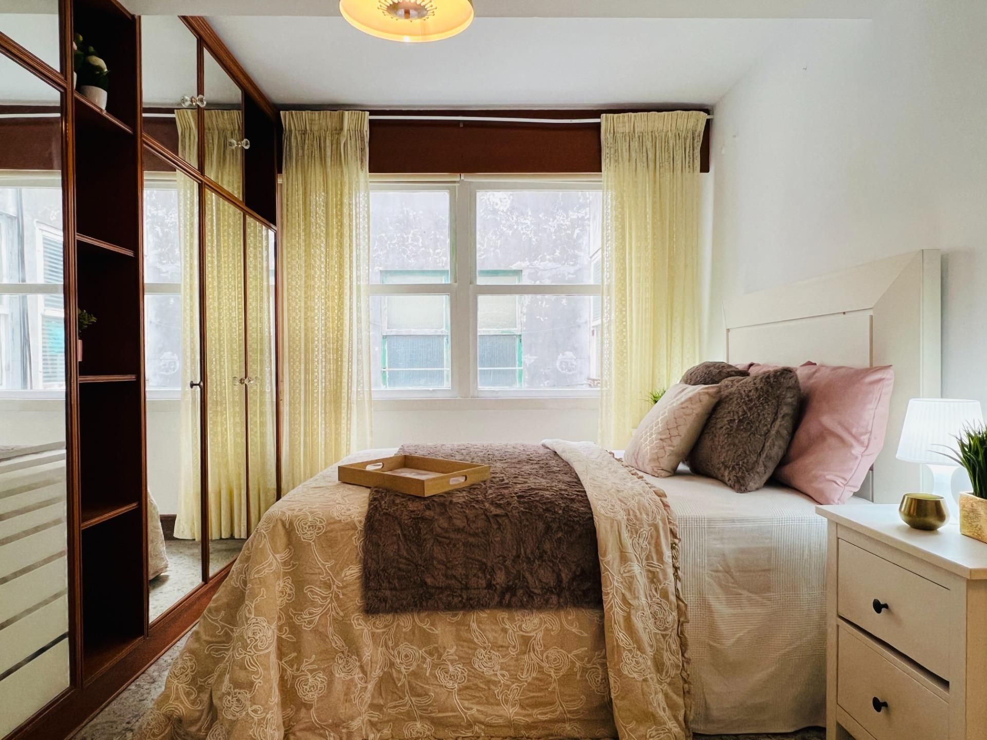 Bedroom of Flat for sale in A Coruña Capital 