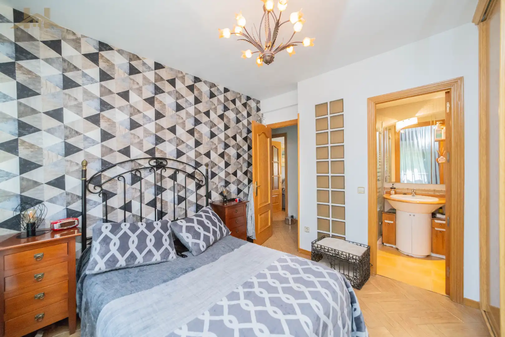 Bedroom of Flat for sale in Collado Villalba  with Heating, Terrace and Community pool