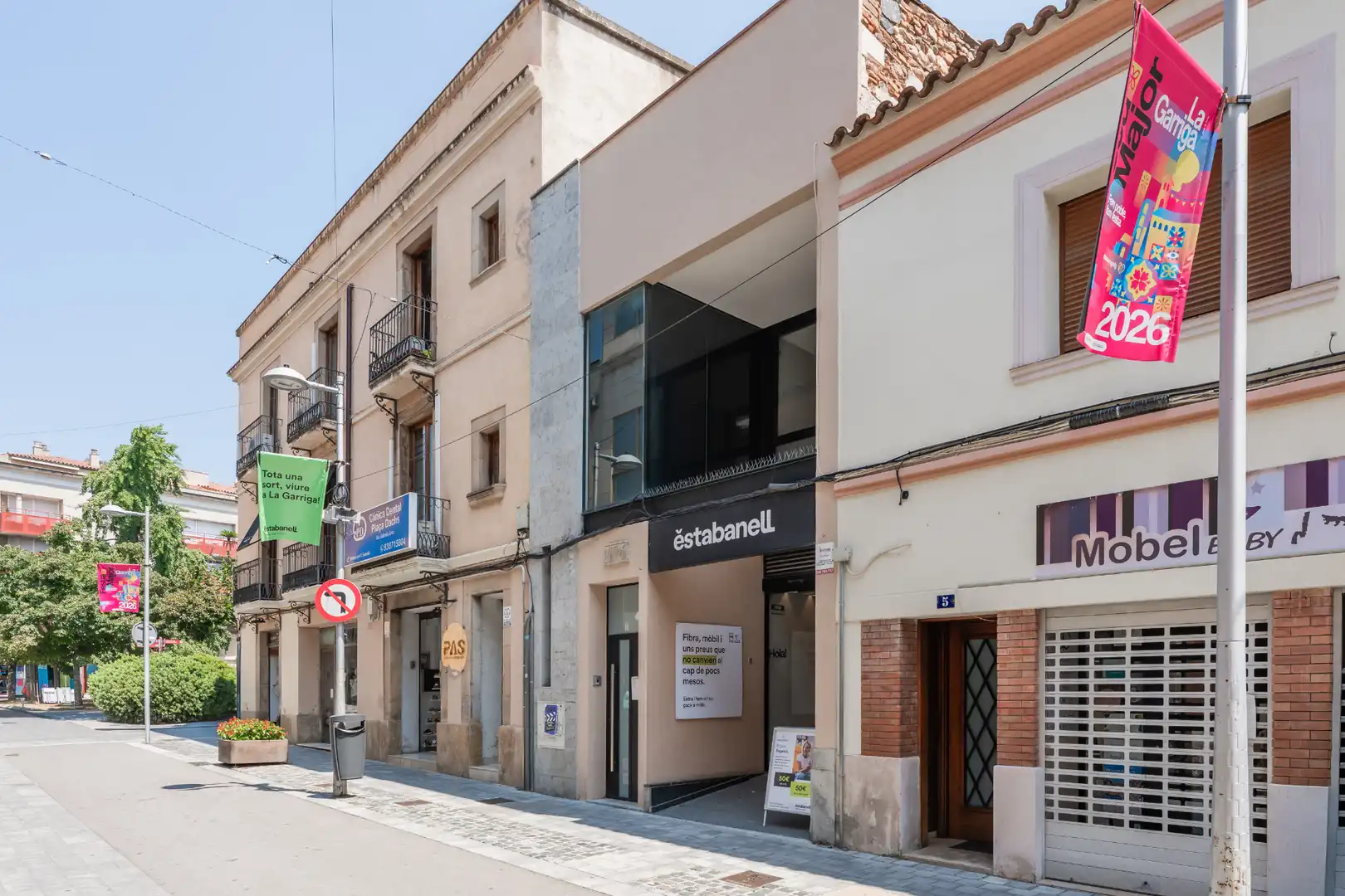 Exterior view of Flat for rent in La Garriga  with Air Conditioner, Heating and Parquet flooring