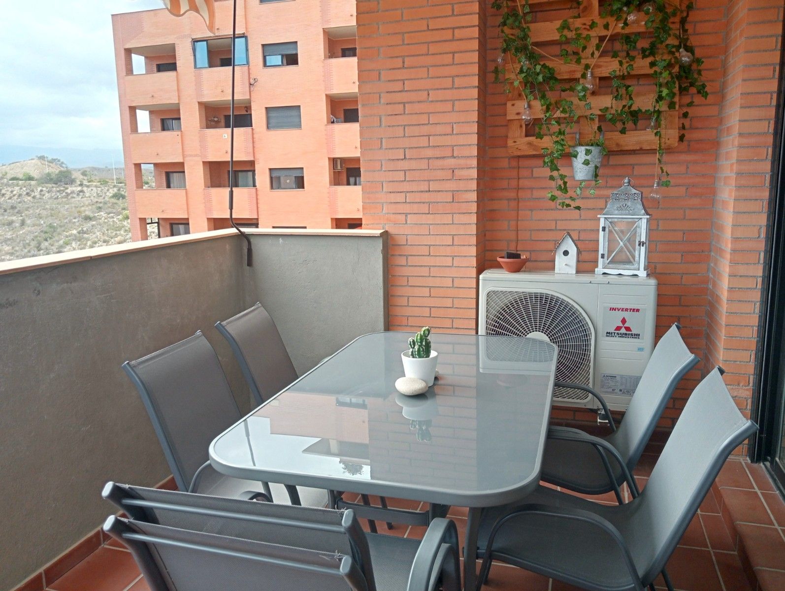 Terrace of Flat for sale in Villajoyosa / La Vila Joiosa  with Air Conditioner, Terrace and Swimming Pool