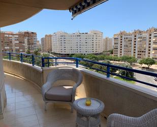 Terrace of Flat to rent in Alicante / Alacant  with Air Conditioner and Balcony