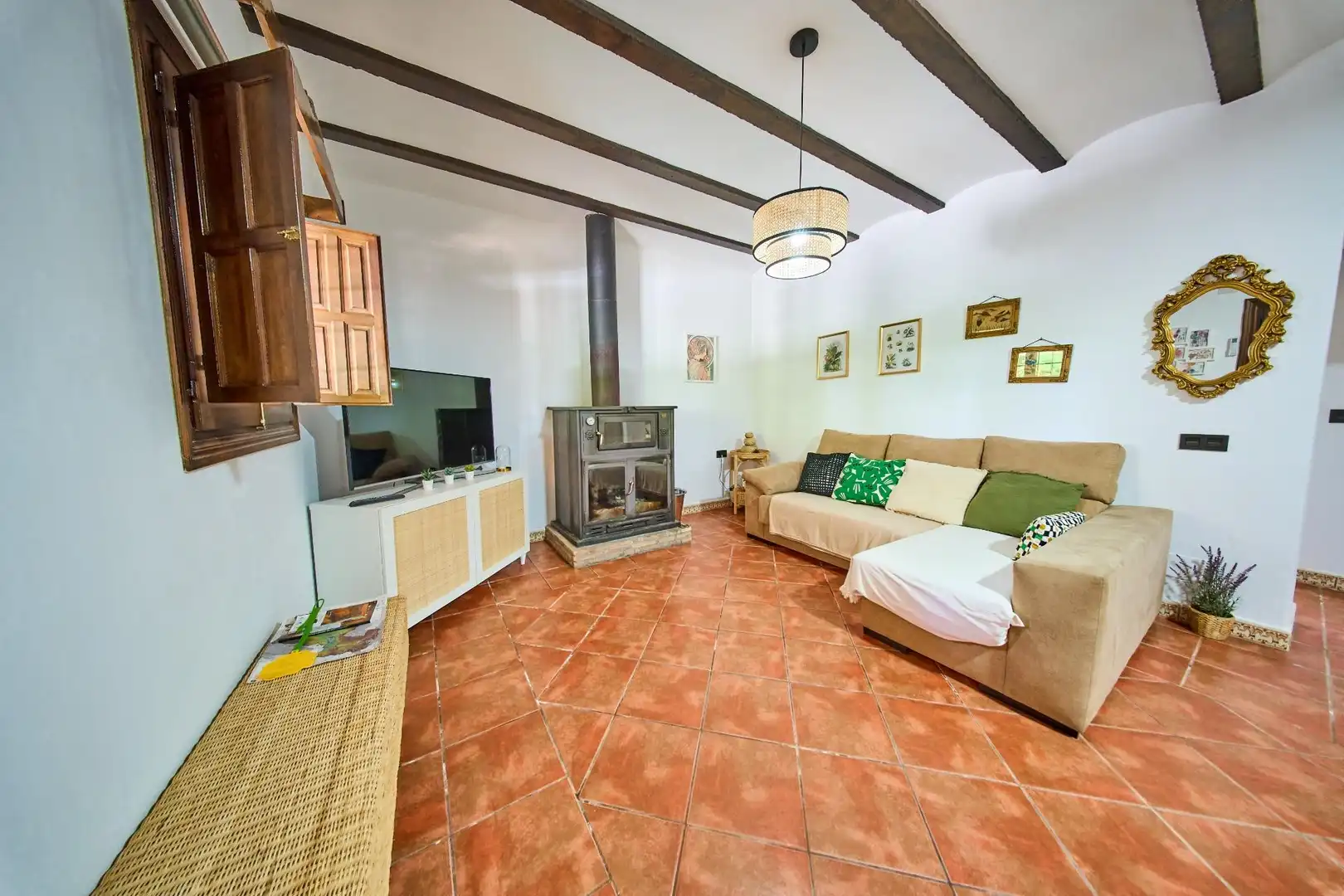 Sala d'estar de Finca rústica en venda en Baza