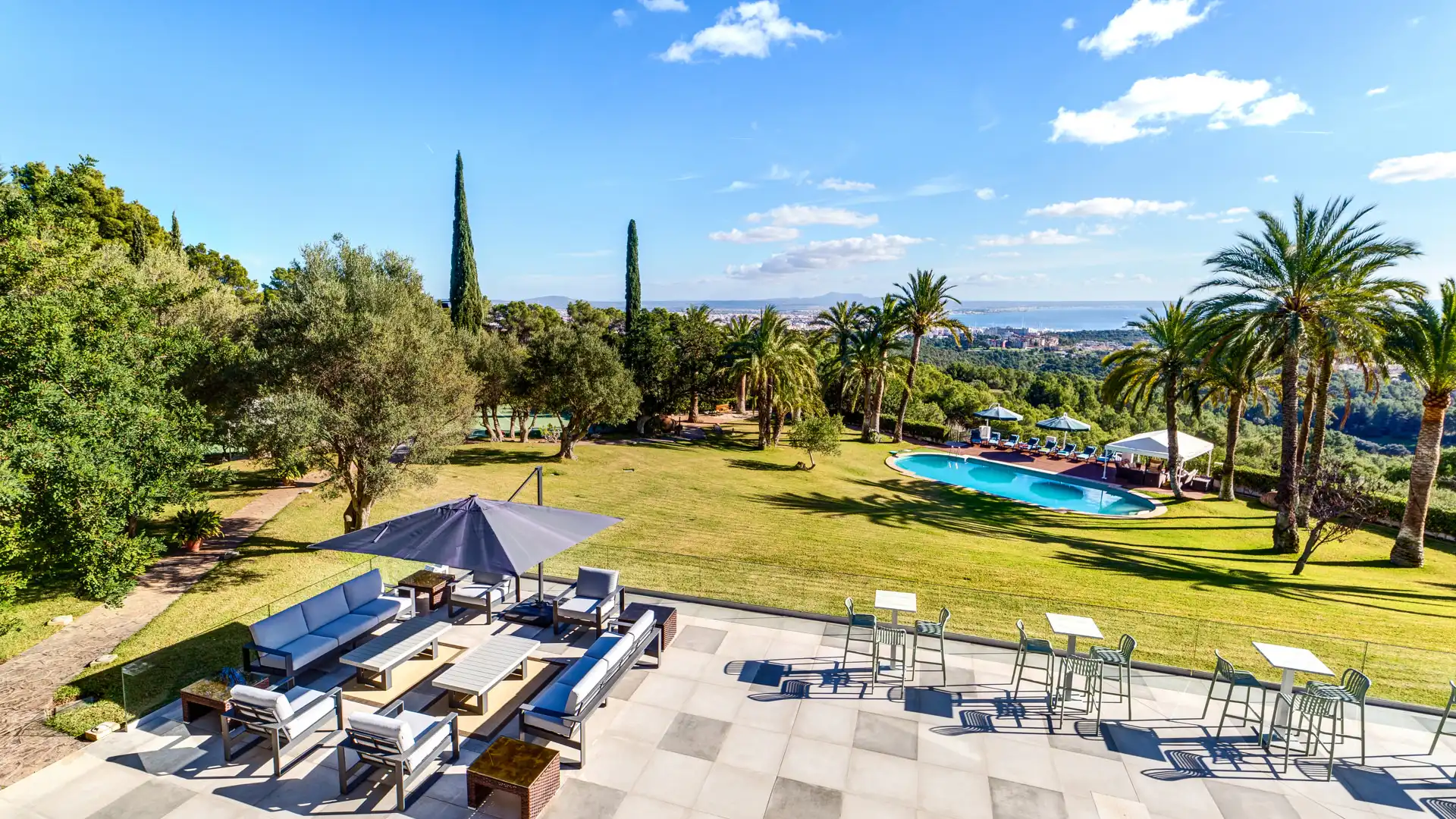 Terraza de Casa o chalet en venta en  Palma de Mallorca con Aire acondicionado, Calefacción y Parquet