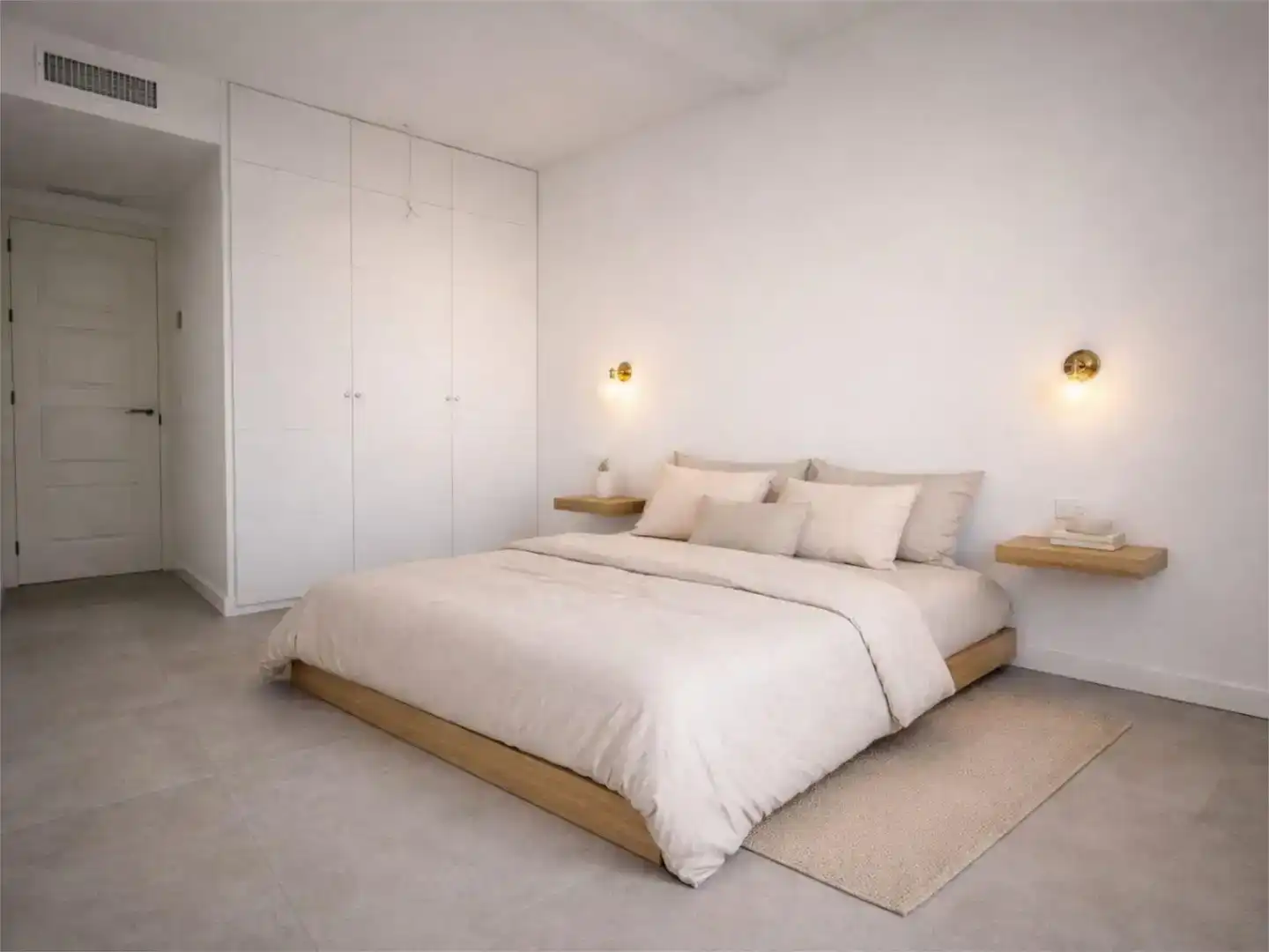 Bedroom of Flat for sale in Torremolinos  with Air Conditioner, Swimming Pool and Balcony