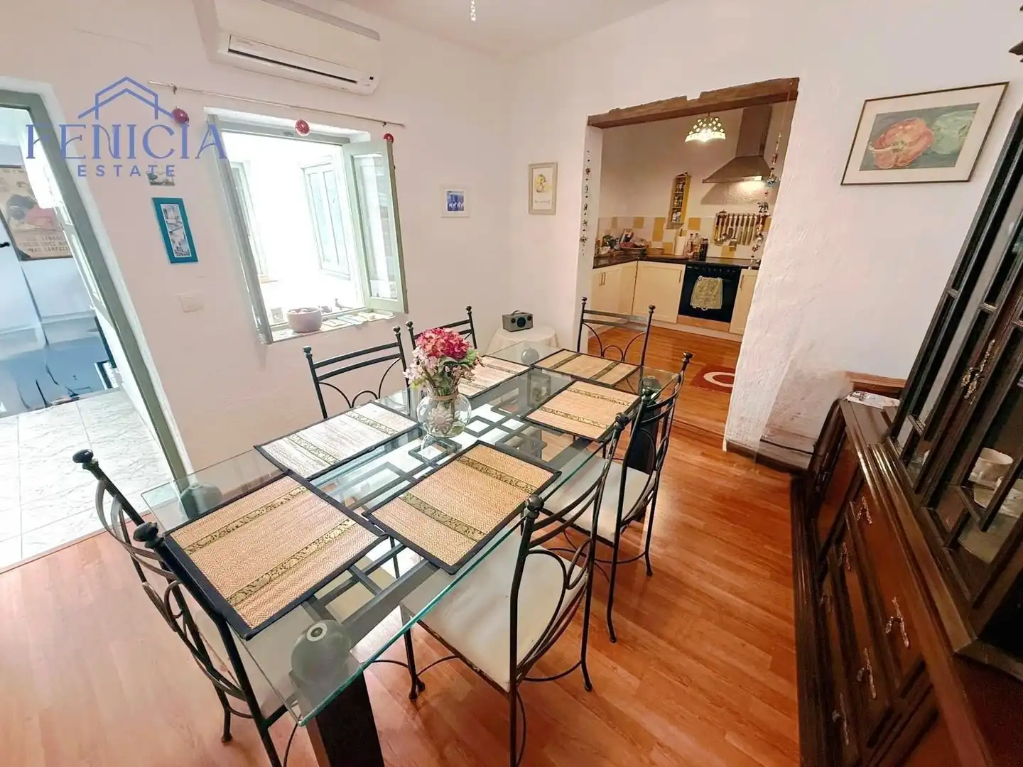 Dining room of Country homes for rent in Jete  with Air Conditioner, Terrace and Furnished