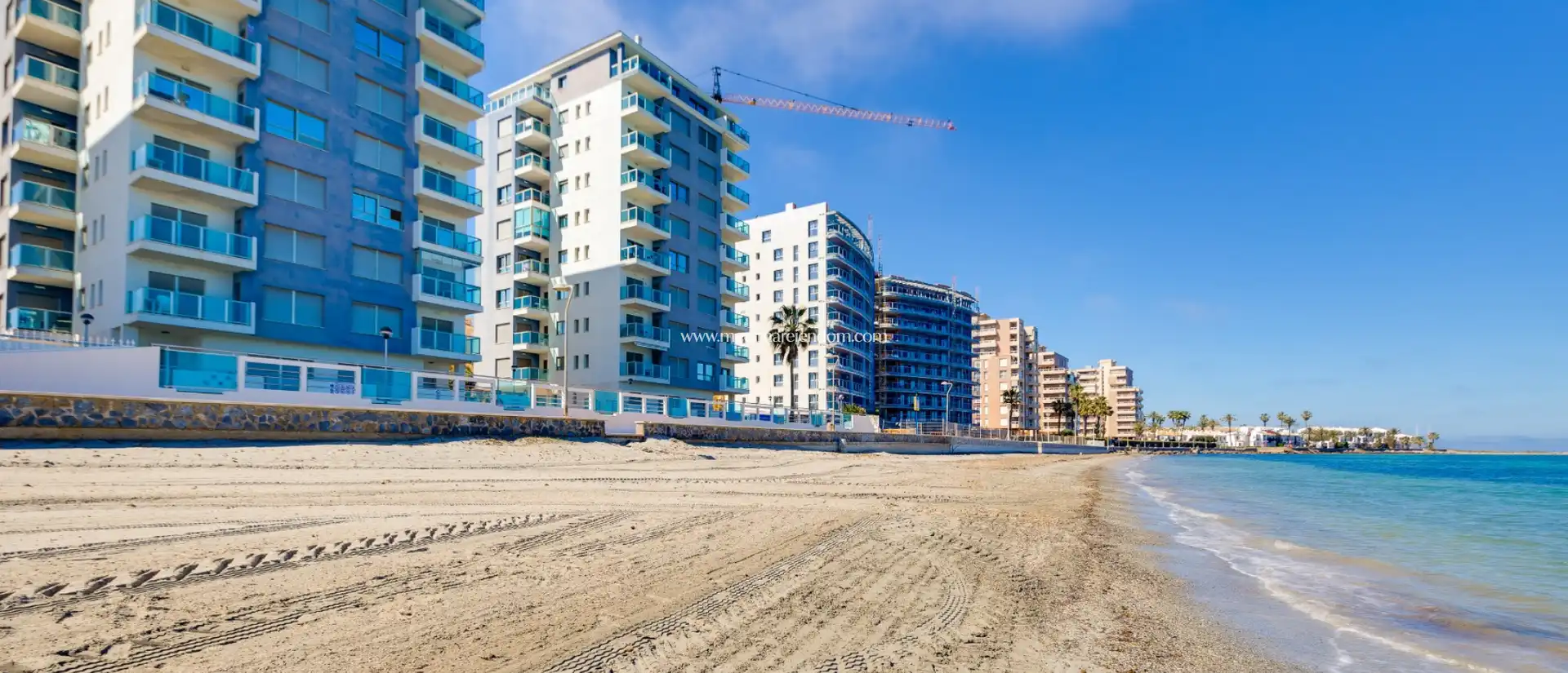 Exterior view of Duplexes for sale in La Manga del Mar Menor  with Air Conditioner, Heating and Private garden