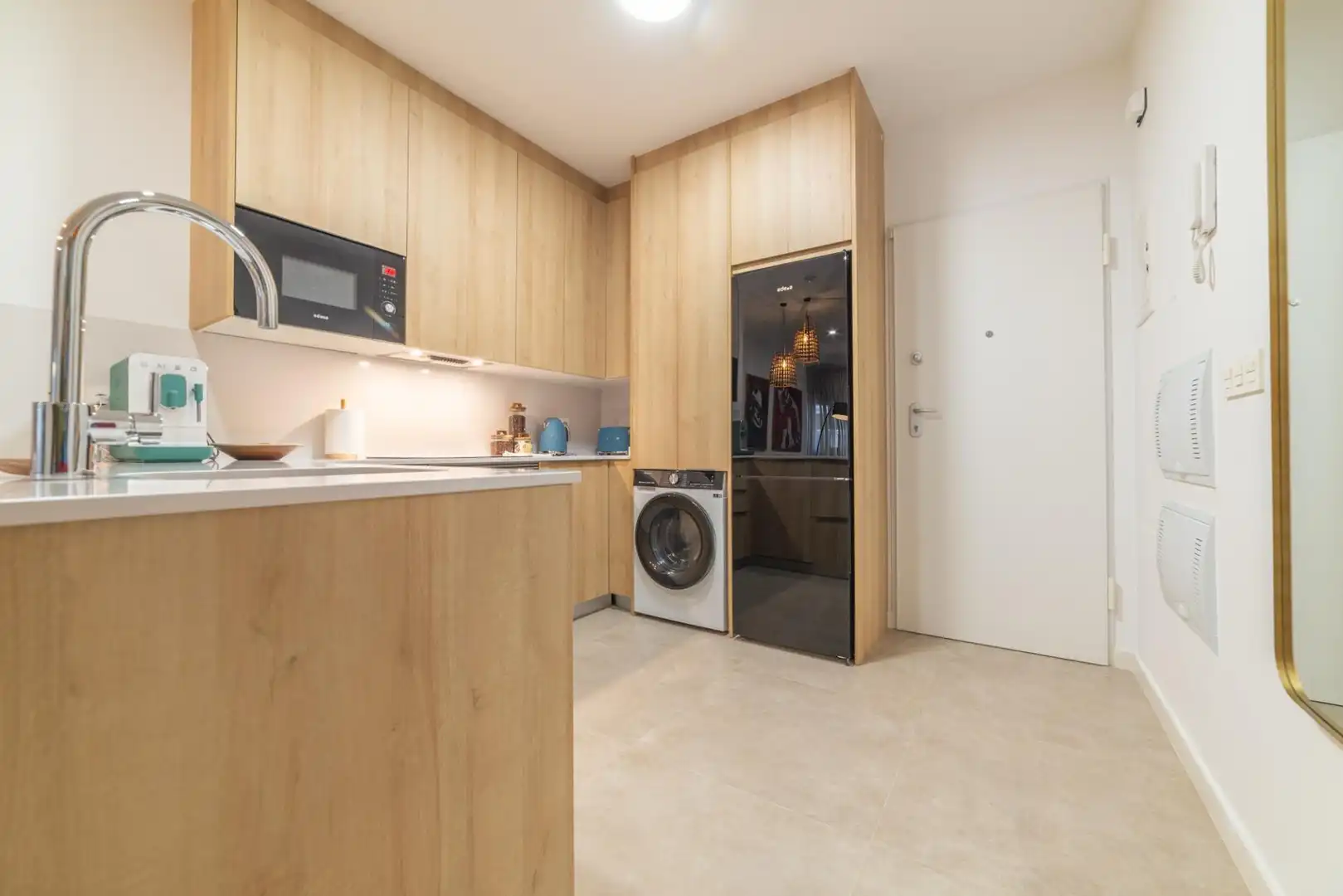 Kitchen of Apartments for sale in San Javier  with Air Conditioner, Storage room and Alarm