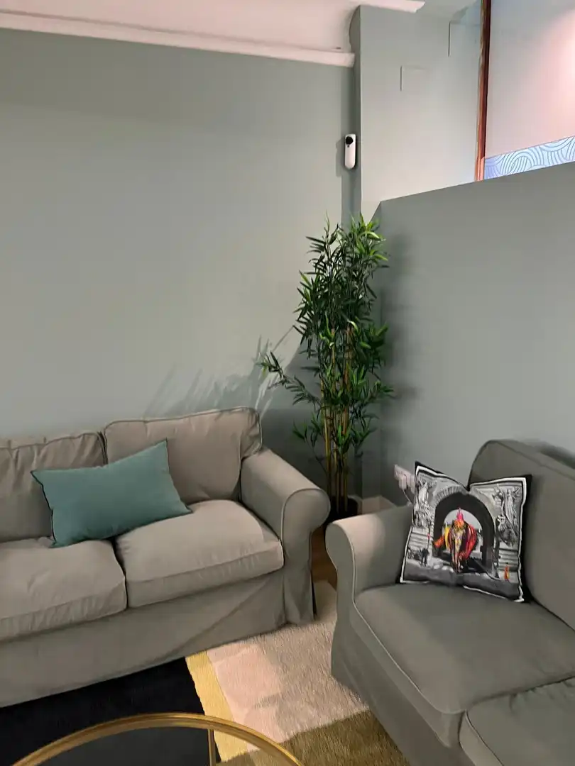 Sala d'estar de Oficina en traspas en Madrid amb Aire condicionat