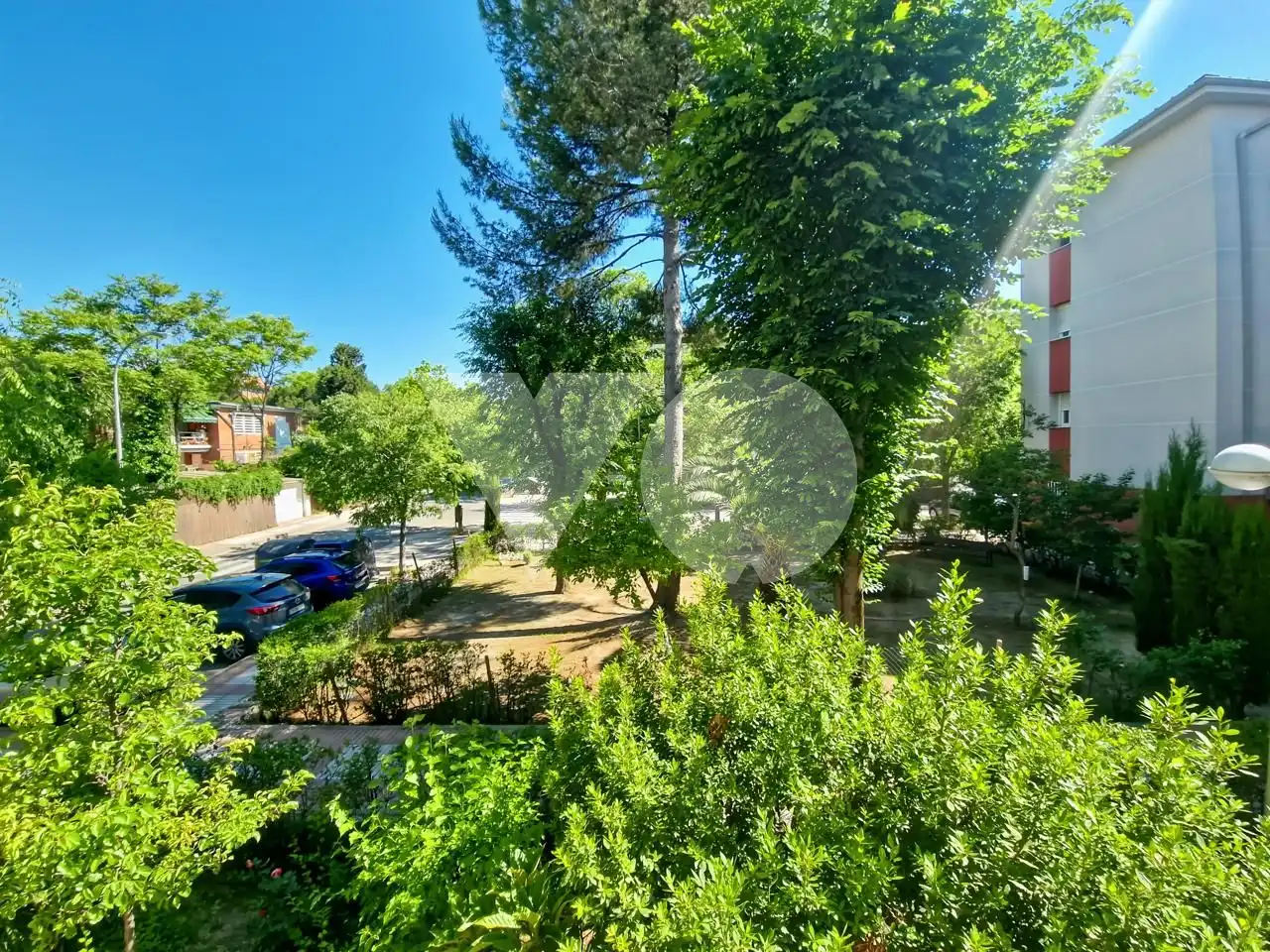 Jardín de Piso en venta en Madrid con Calefacción, Parquet y Terraza