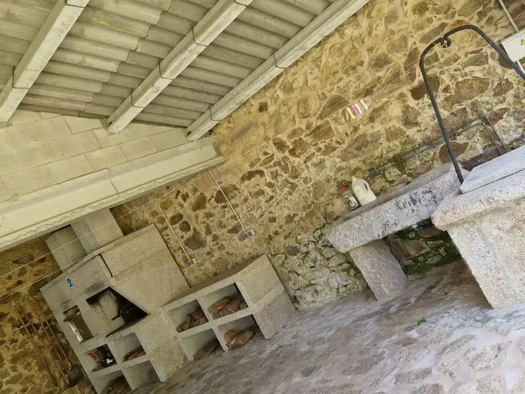 Küche von Country house zur Miete in Muxía mit Privatgarten, Möbliert und Balkon