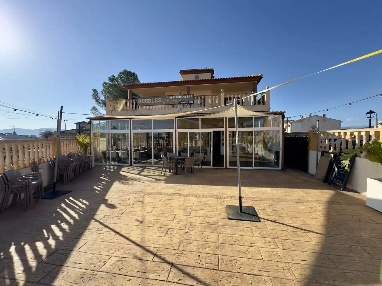 Terrasse von Geschaftsraum zum Verkauf in Arboleas mit Klimaanlage