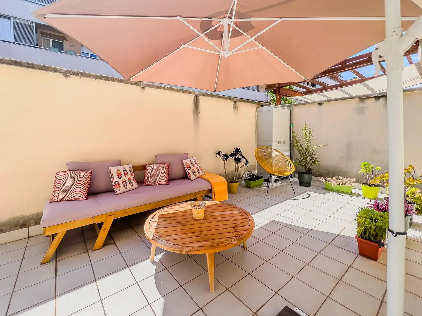 Terrasse von Erdgeschoss zum Verkauf in Viladecans mit Heizung, Terrasse und Gemeinschaftspool