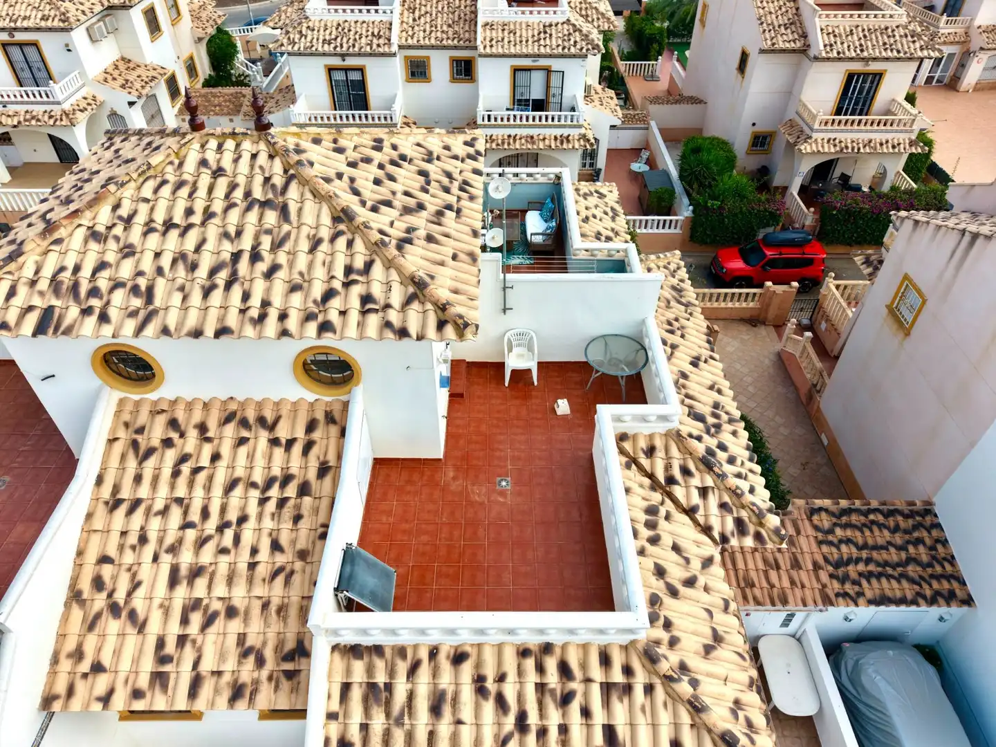 Terrace of Detached homes for sale in Orihuela  with Air Conditioner, Private garden and Terrace