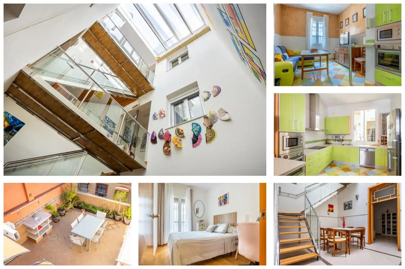 Exterior view of Houses for sale in Sevilla  with Air Conditioner, Terrace and Alarm