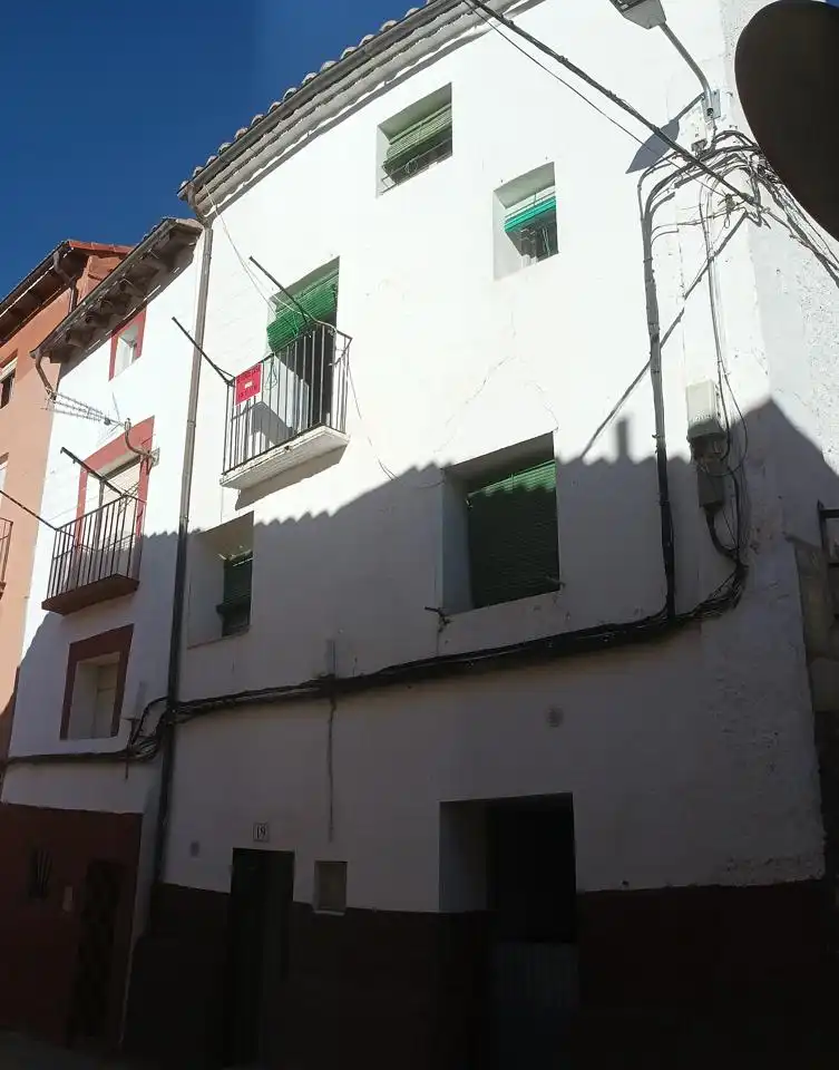 Vista exterior de Casa o chalet en venta en Torrijo de la Cañada con Amueblado y Balcón