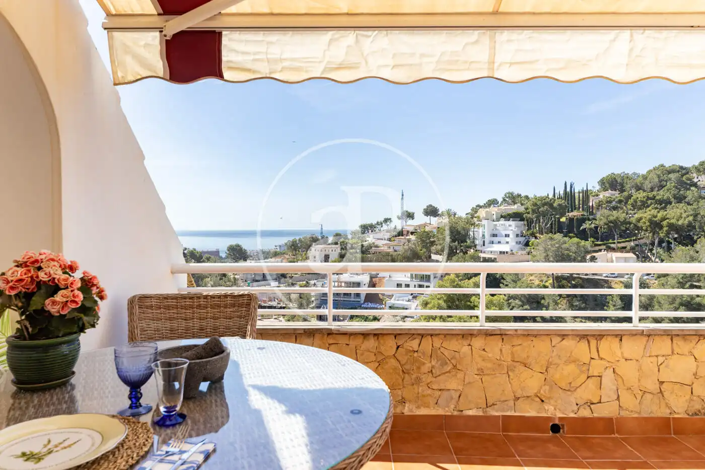 Terrace of Duplexes for sale in Calvià  with Air Conditioner, Heating and Private garden
