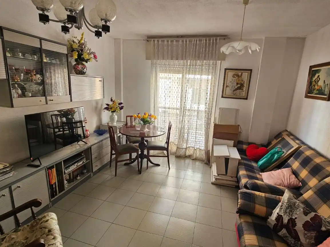 Wohnzimmer von Wohnung zum Verkauf in Madrid mit Heizung und Terrasse