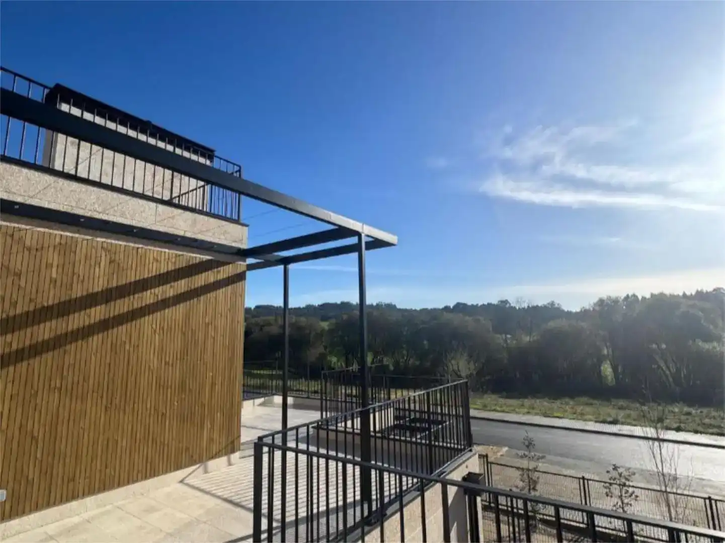 Terrasse von Wohnung zum Verkauf in Oleiros mit Klimaanlage, Schwimmbad und Balkon