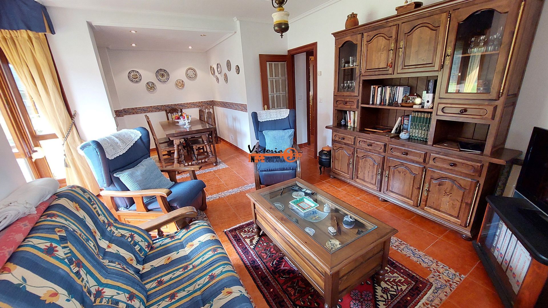 Living room of Flat for sale in Guriezo  with Heating, Terrace and Furnished