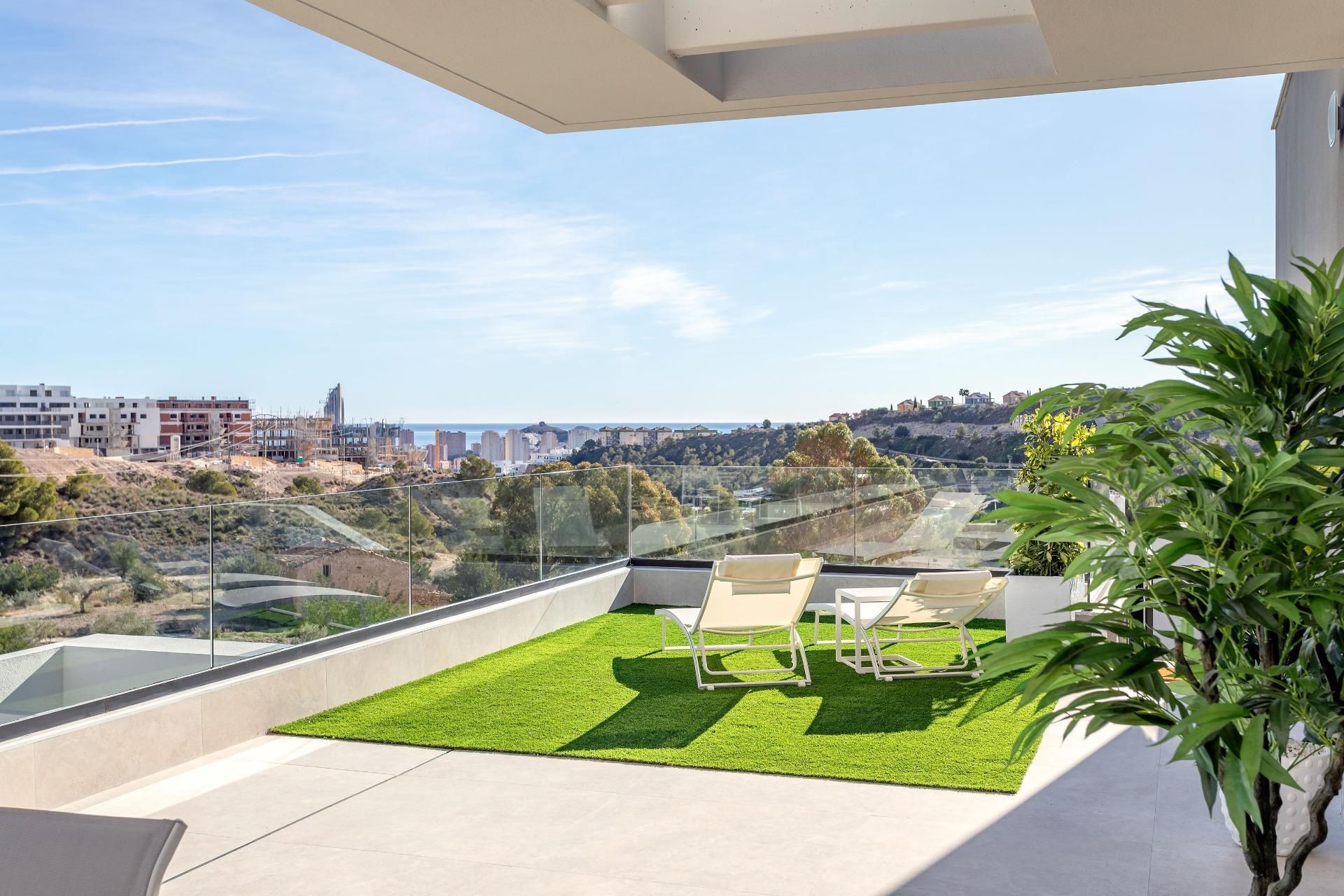 Terrassa de Àtic en venda en Finestrat amb Aire condicionat, Calefacció i Terrassa