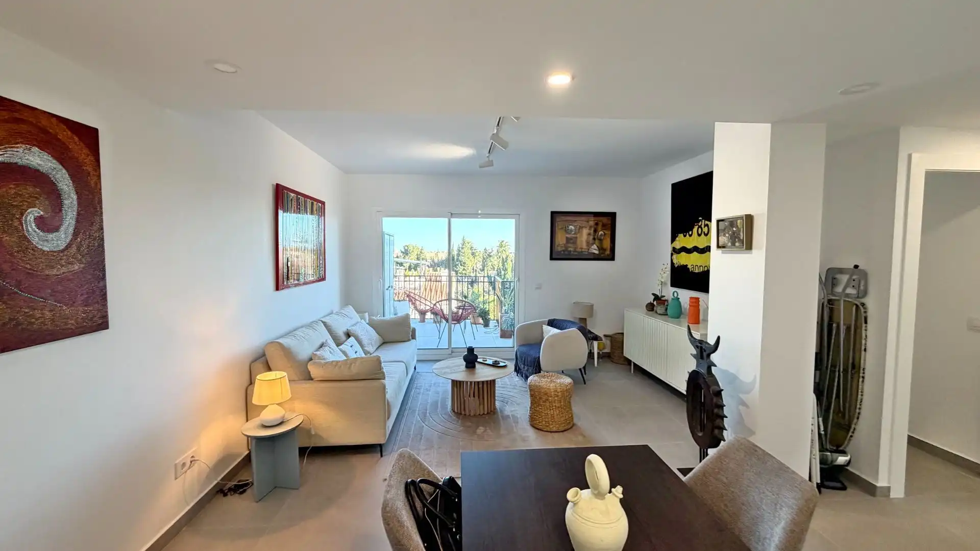 Living room of Attic for sale in El Montgó