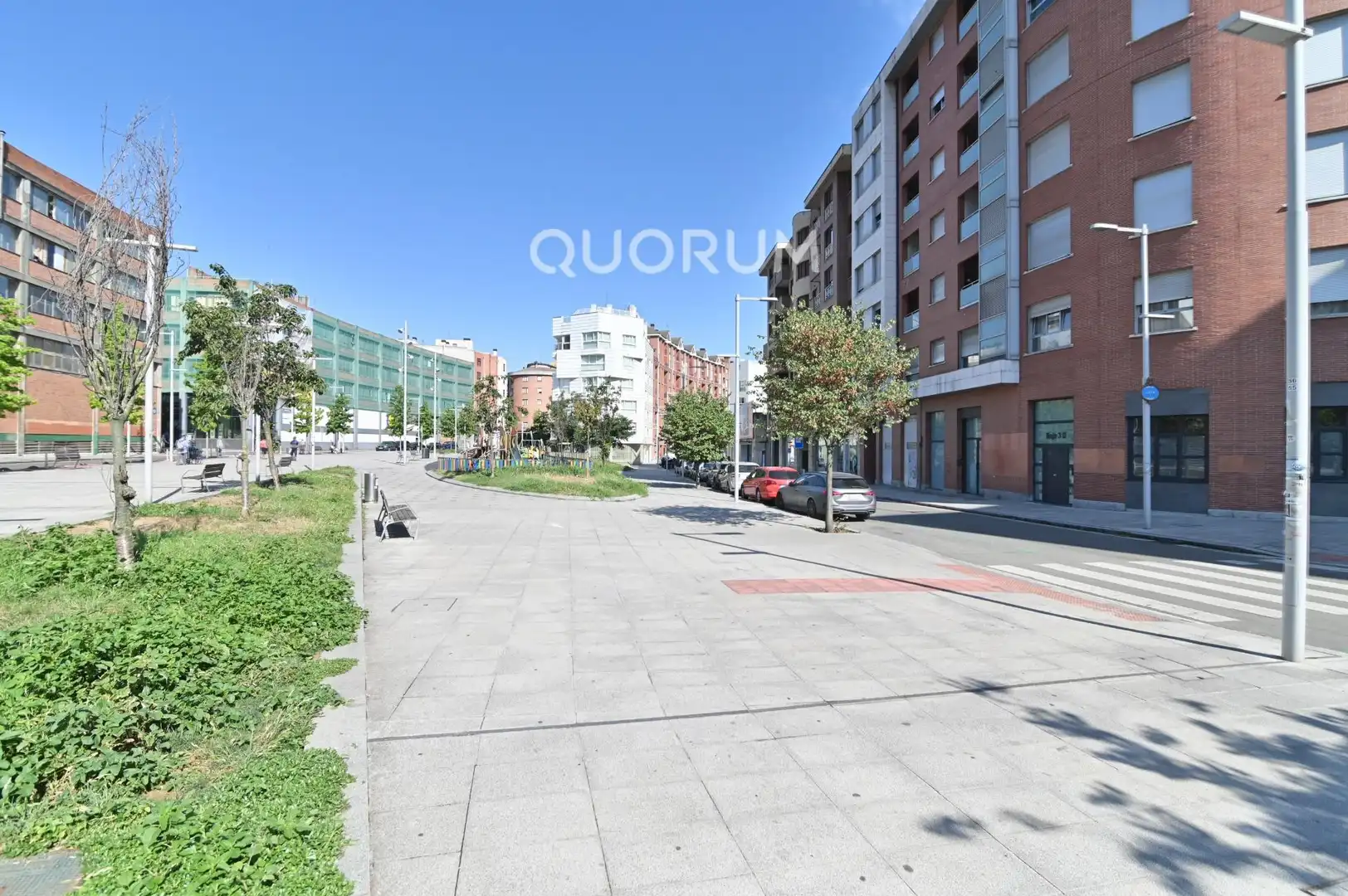 Vista exterior de Pis en venda en Bilbao  amb Calefacció i Traster