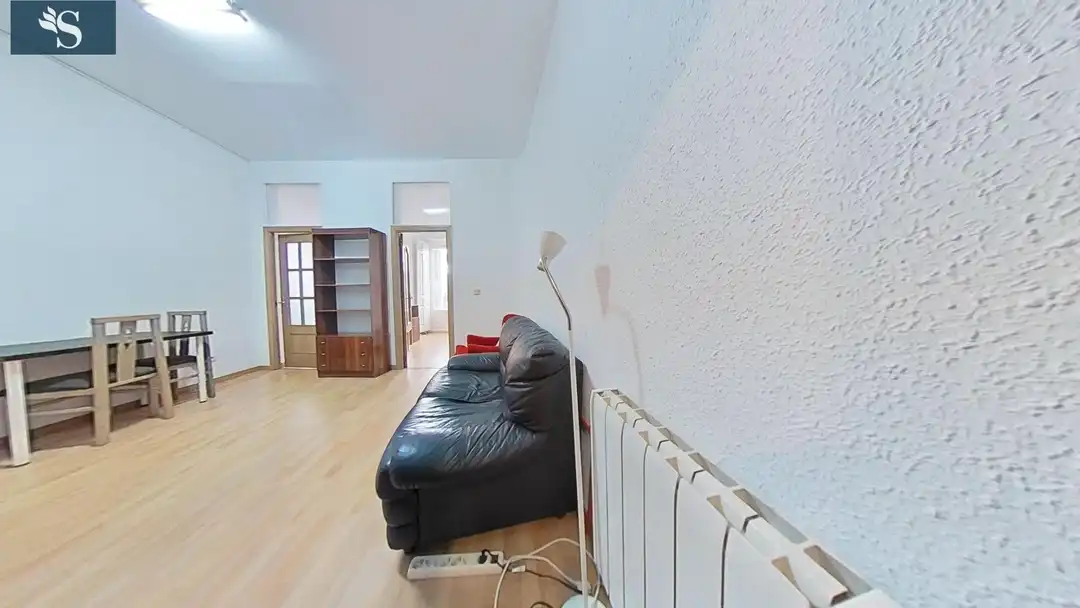 Sala de estar de Apartamento de alquiler en Madrid con Balcón y Alarma