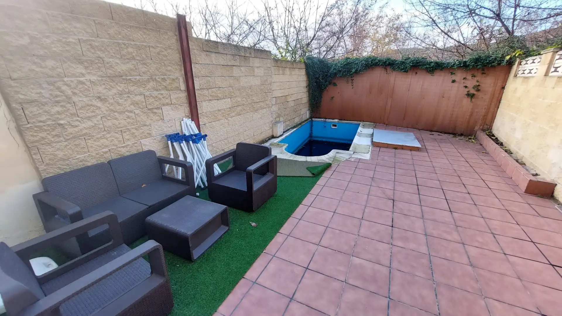 Terrassa de Casa o xalet en venda en San Martín de la Vega amb Aire condicionat, Calefacció i Piscina