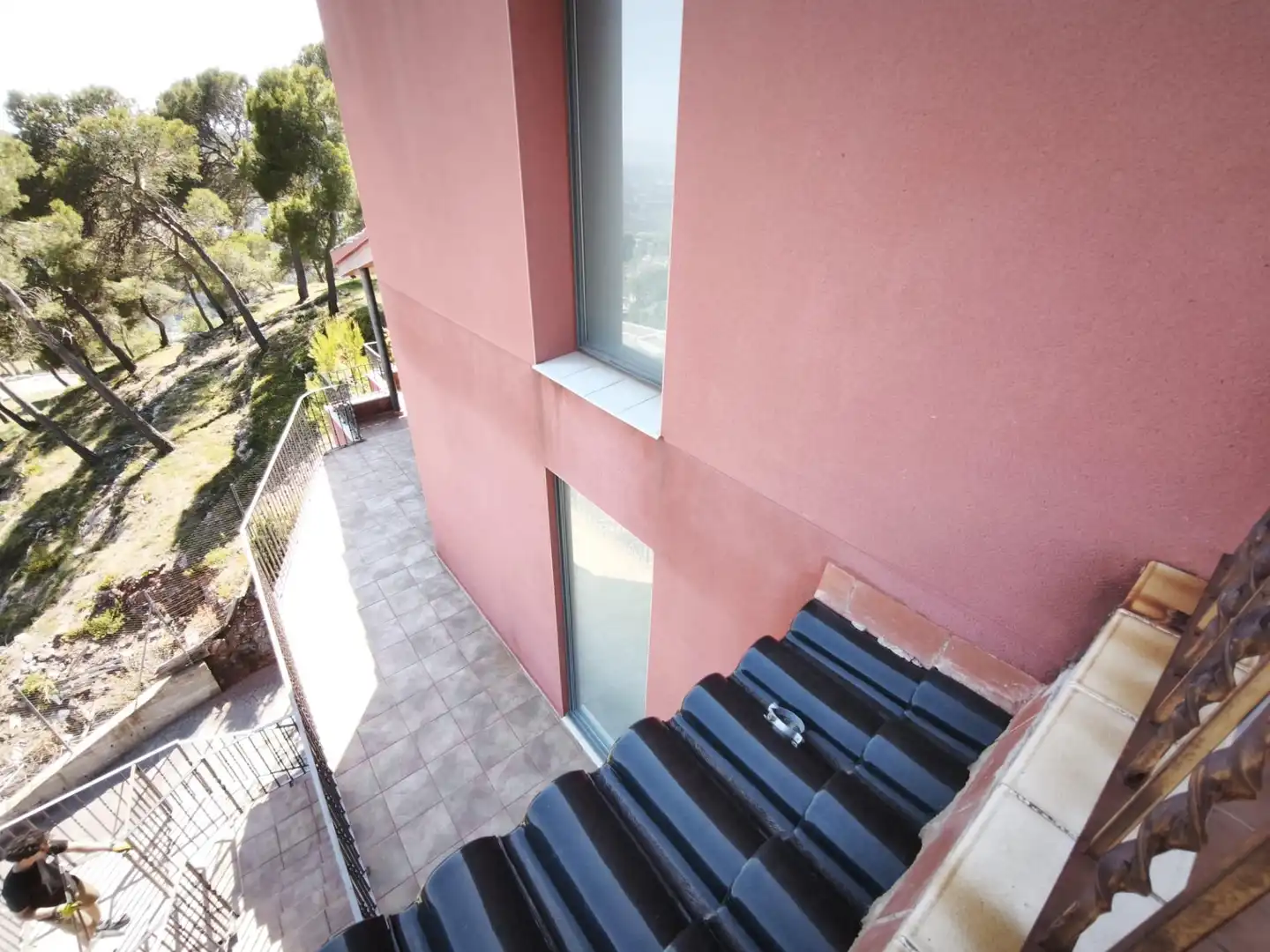 Terraza de Casa o chalet en venta en Castellar del Vallès con Calefacción, Jardín privado y Parquet