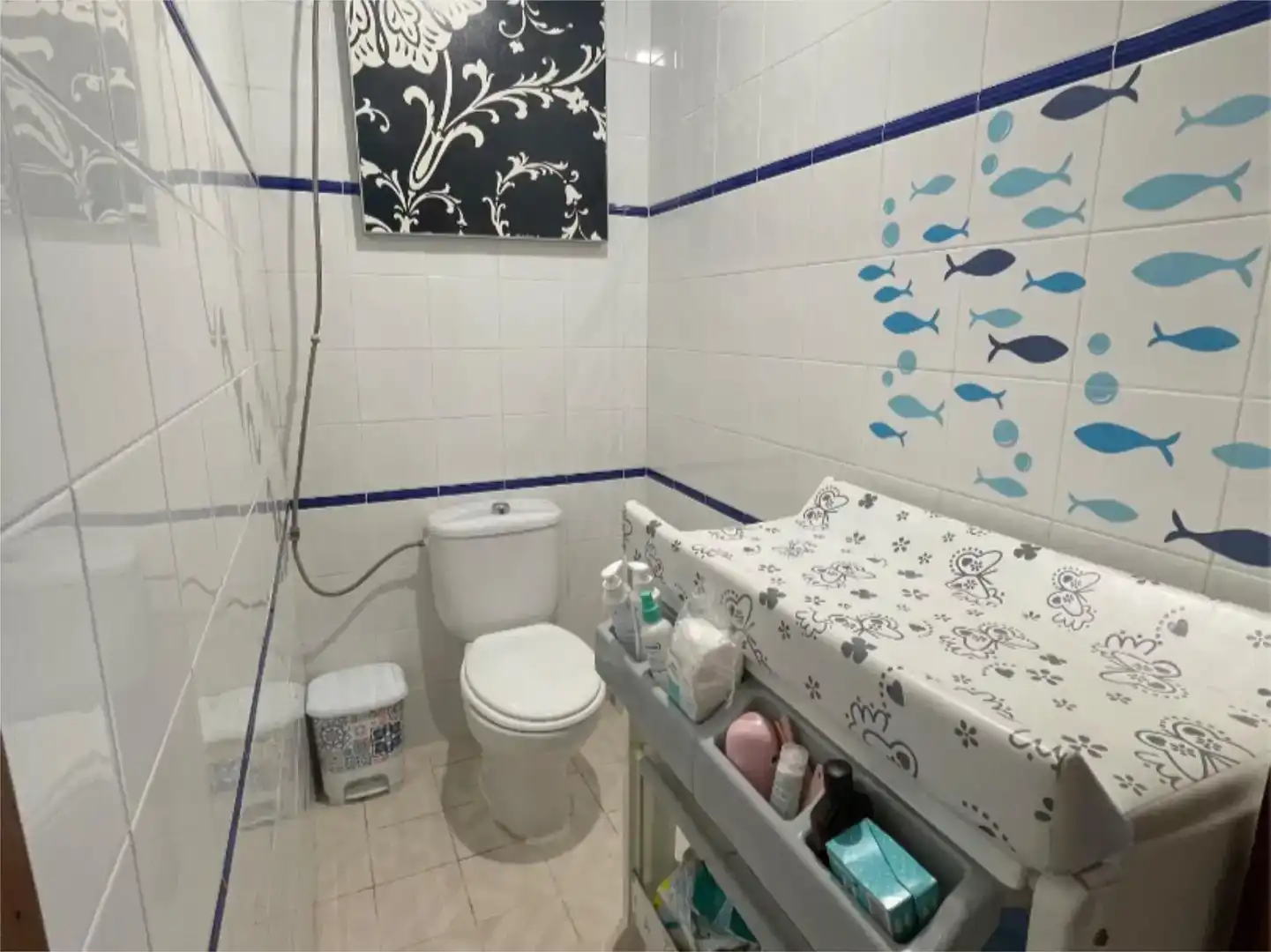 Badezimmer von Wohnung zur Miete in Daimiel mit Schwimmbad und Möbliert