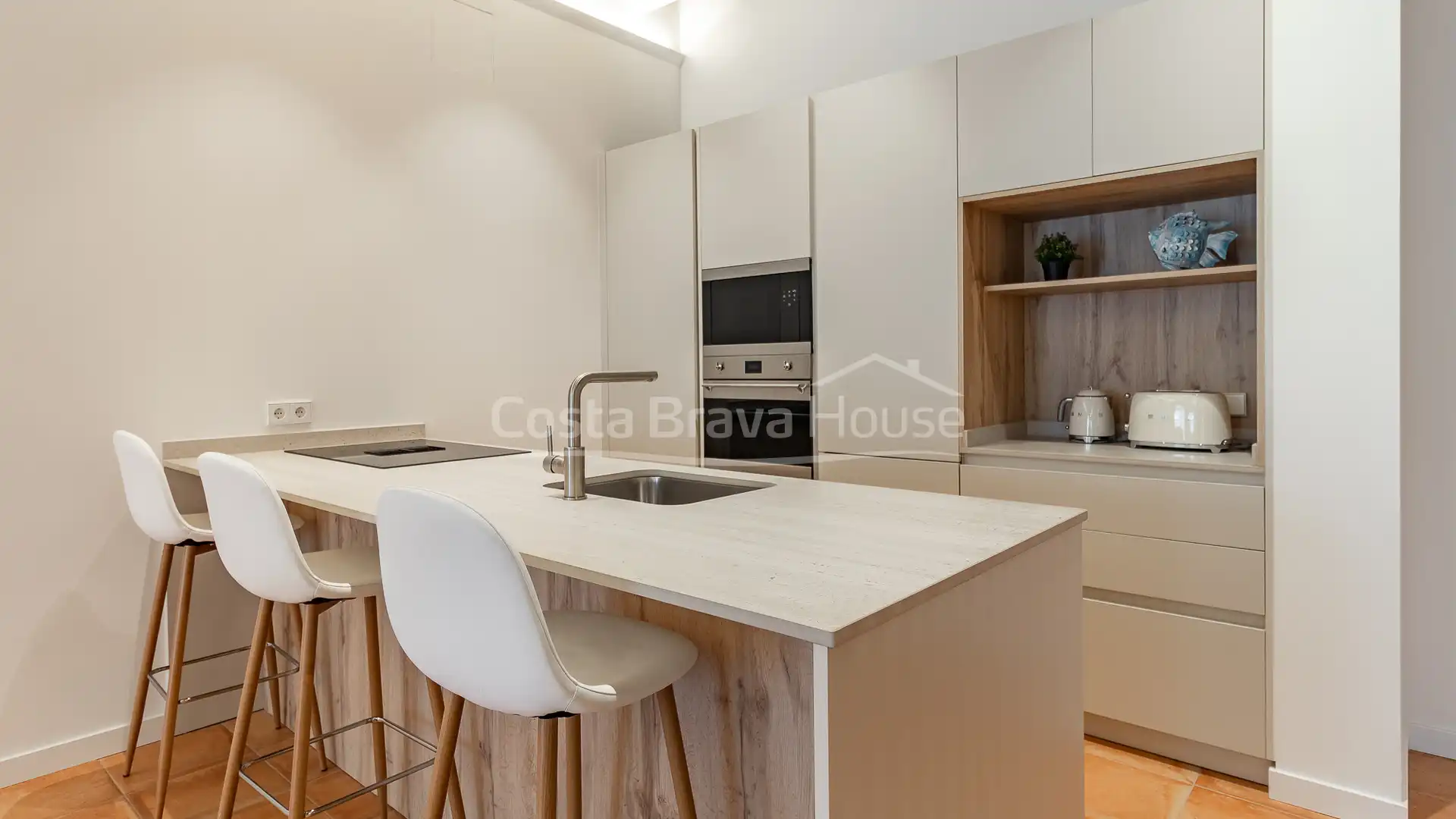 Kitchen of Apartments for sale in Begur  with Air Conditioner, Heating and Furnished