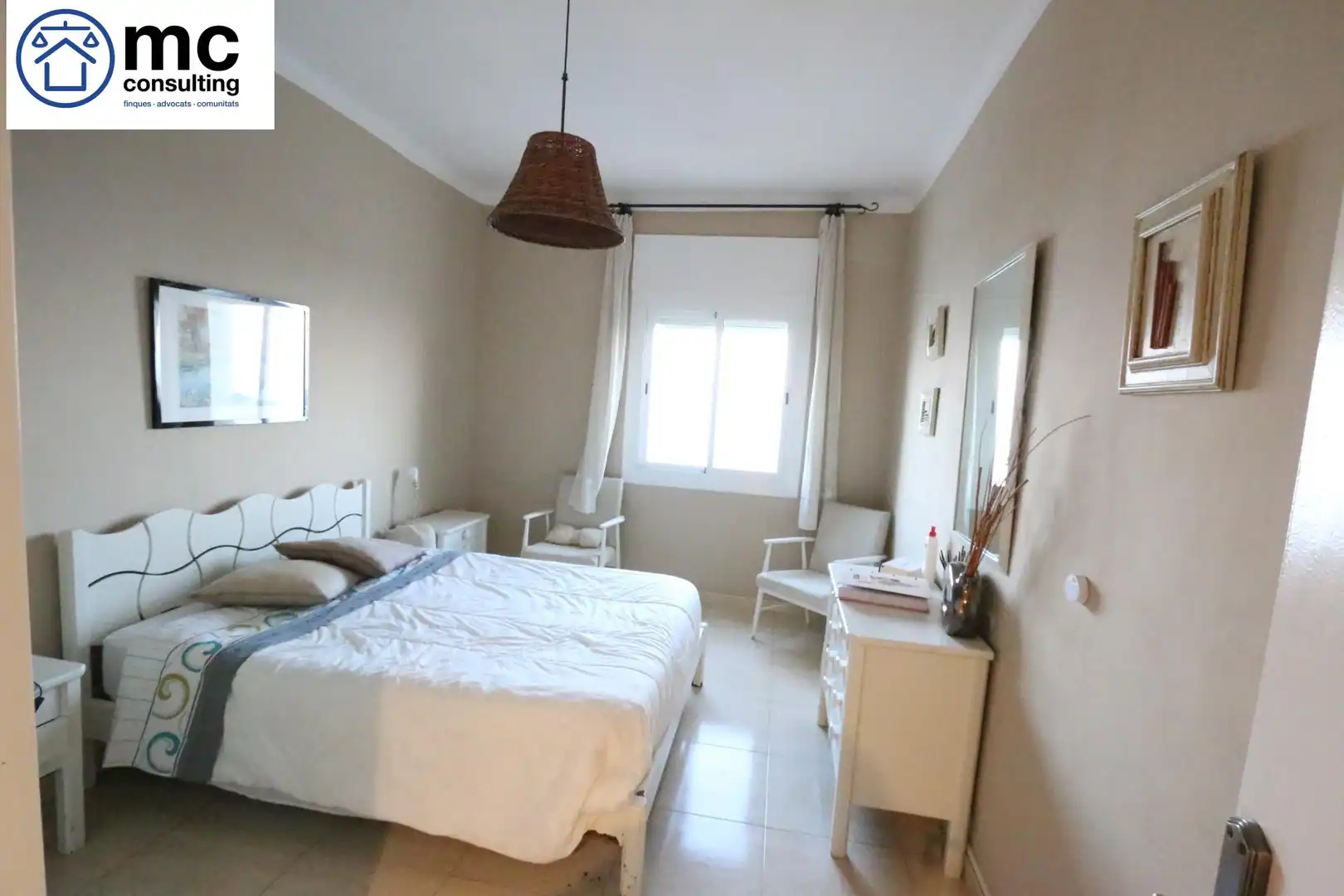 Bedroom of Flat for sale in Mataró  with Terrace and Balcony
