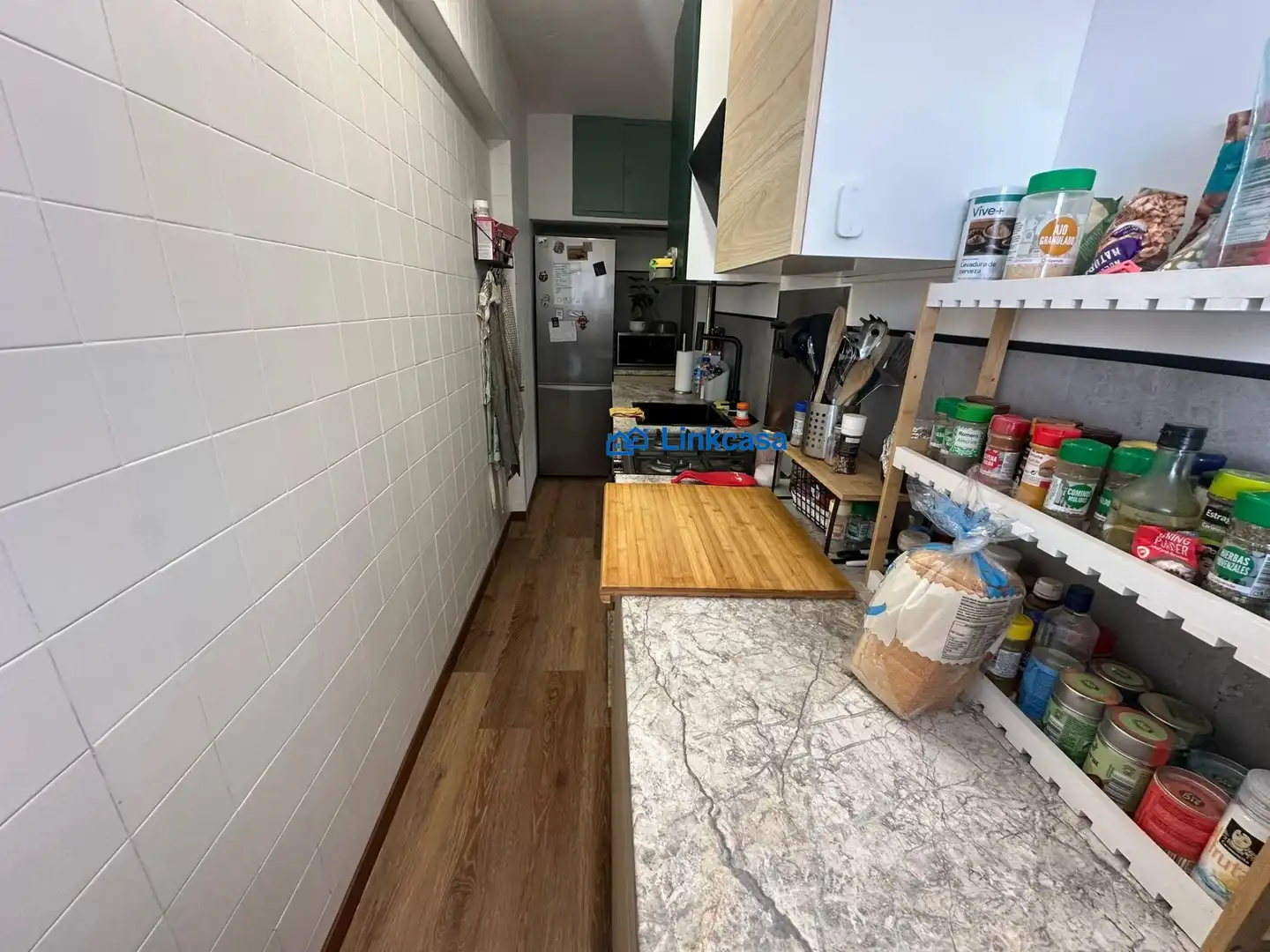 Kitchen of Flat for sale in Madrid  with Air Conditioner, Heating and Parquet flooring