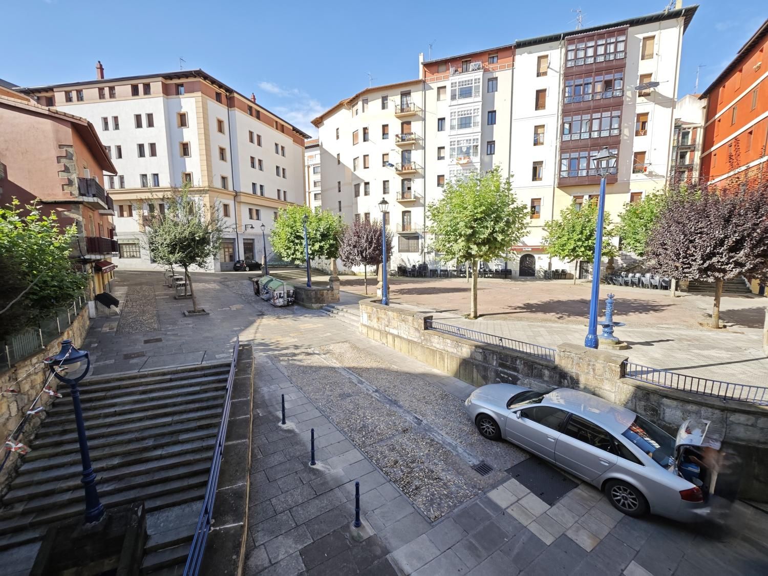 Exterior view of Flat for sale in Portugalete  with Heating, Terrace and Furnished