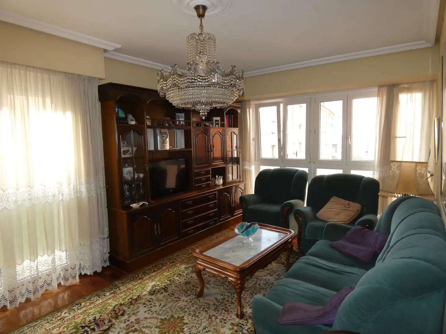 Sala de estar de Piso en venta en Eibar con Trastero